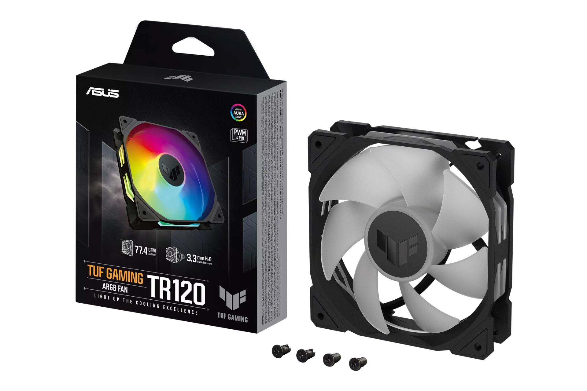 جعبه فن کیس ایسوس TUF Gaming TR120 ARGB 