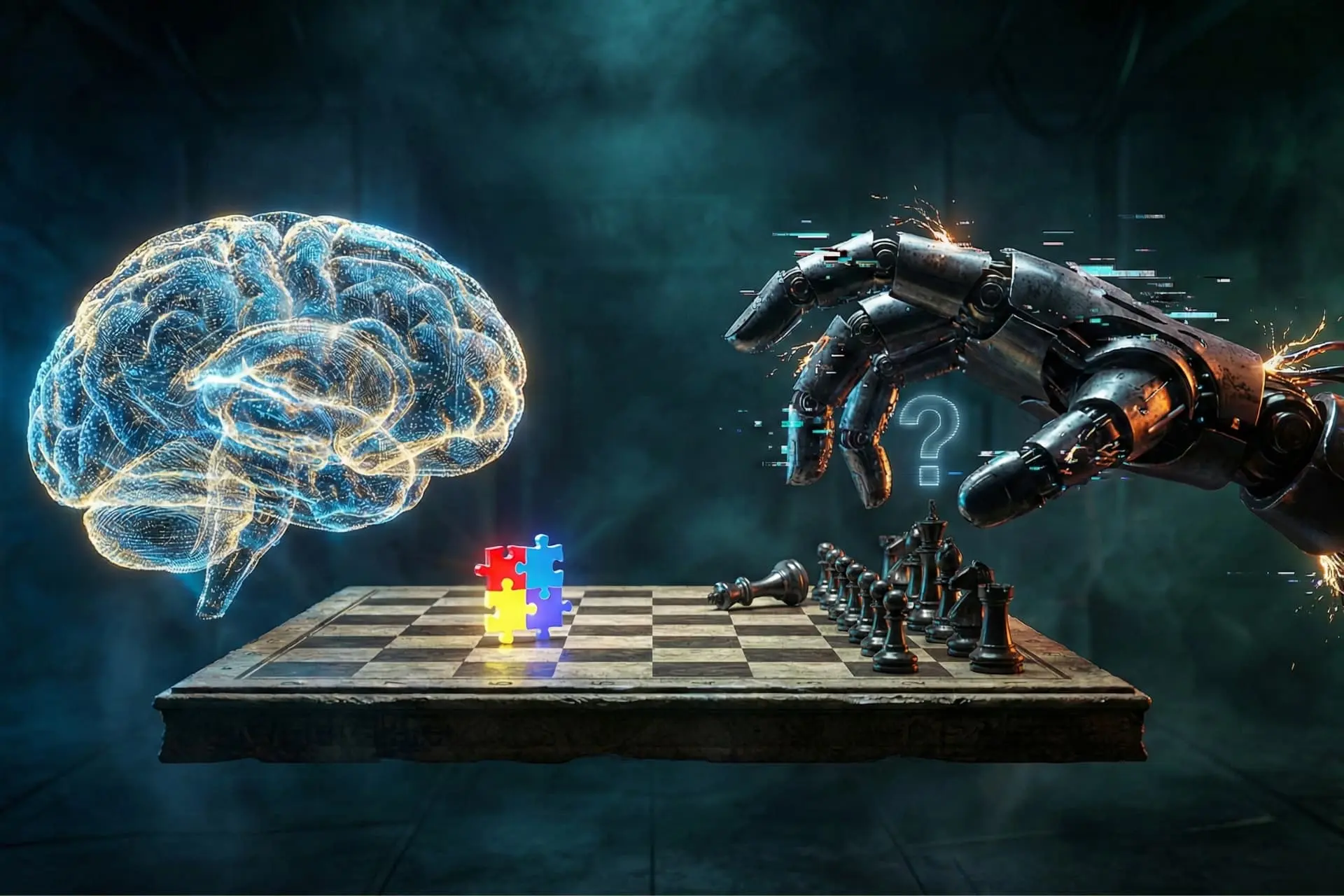 طرح هوش مصنوعی از تقابل مغز انسان با ماشین