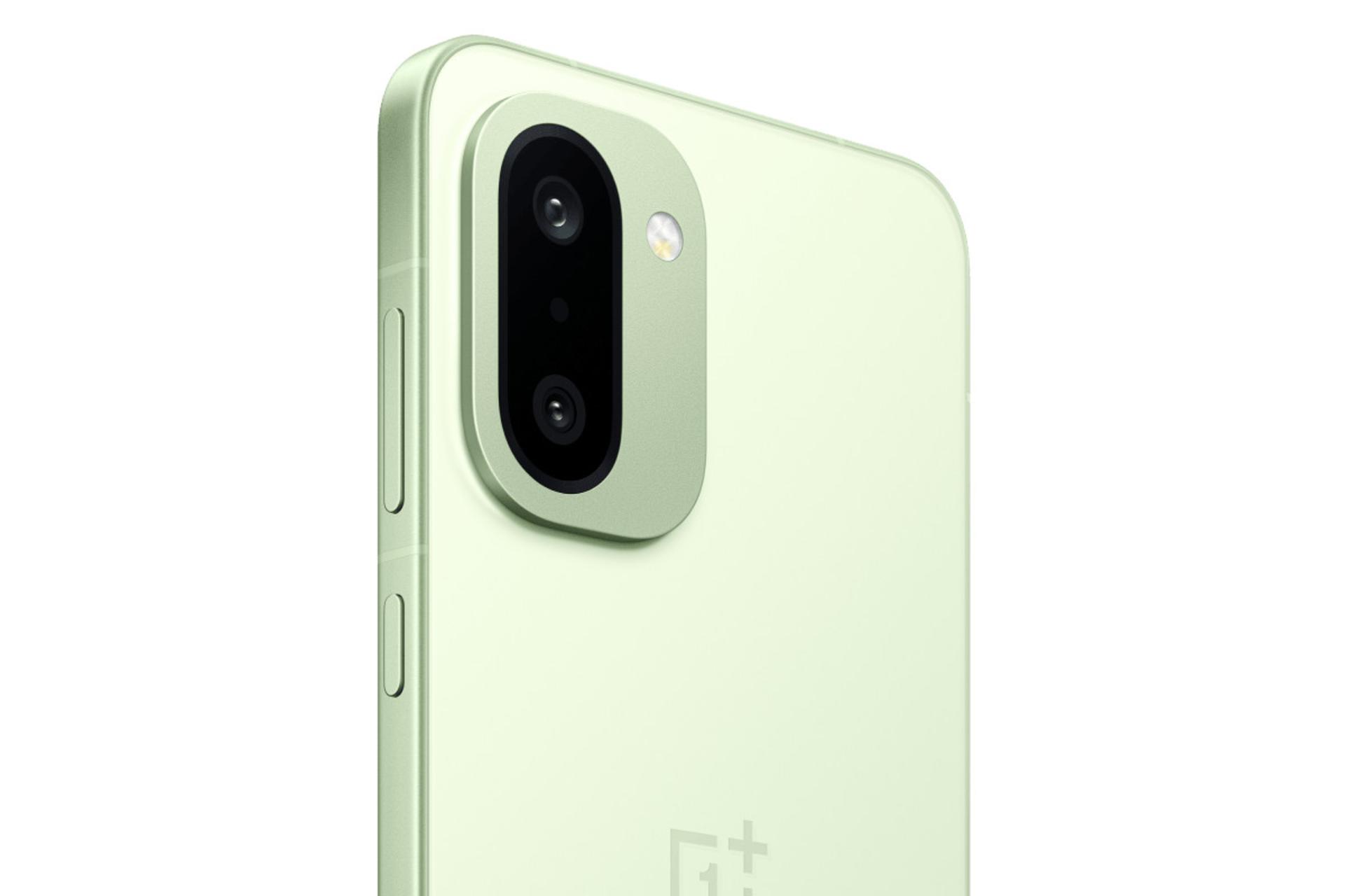 چینش دوربین گوشی موبایل وان پلاس OnePlus 15R سبز روشن