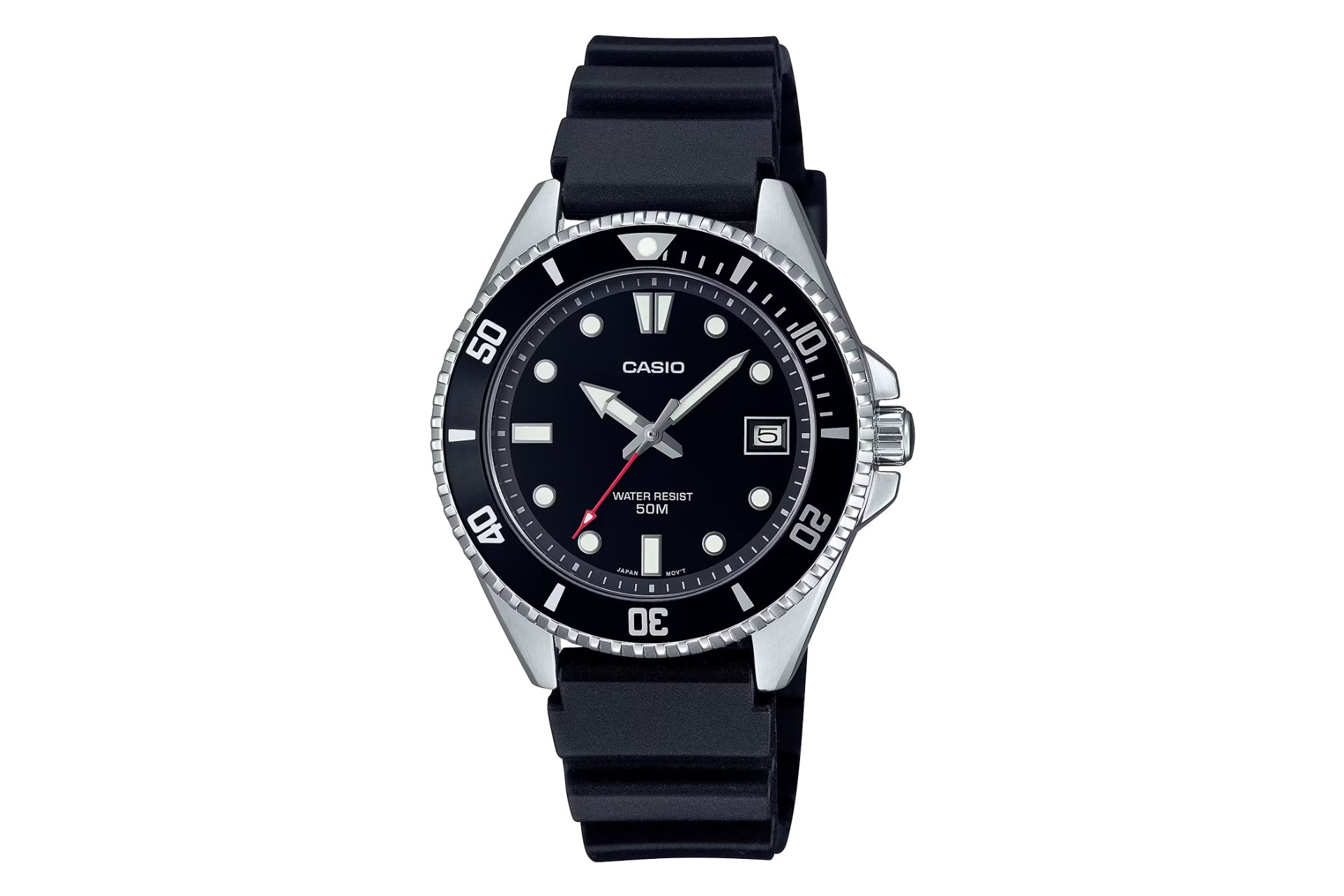 ساعت مچی زنانه کاسیو Standard MDV-10-1A1V نمای جلو