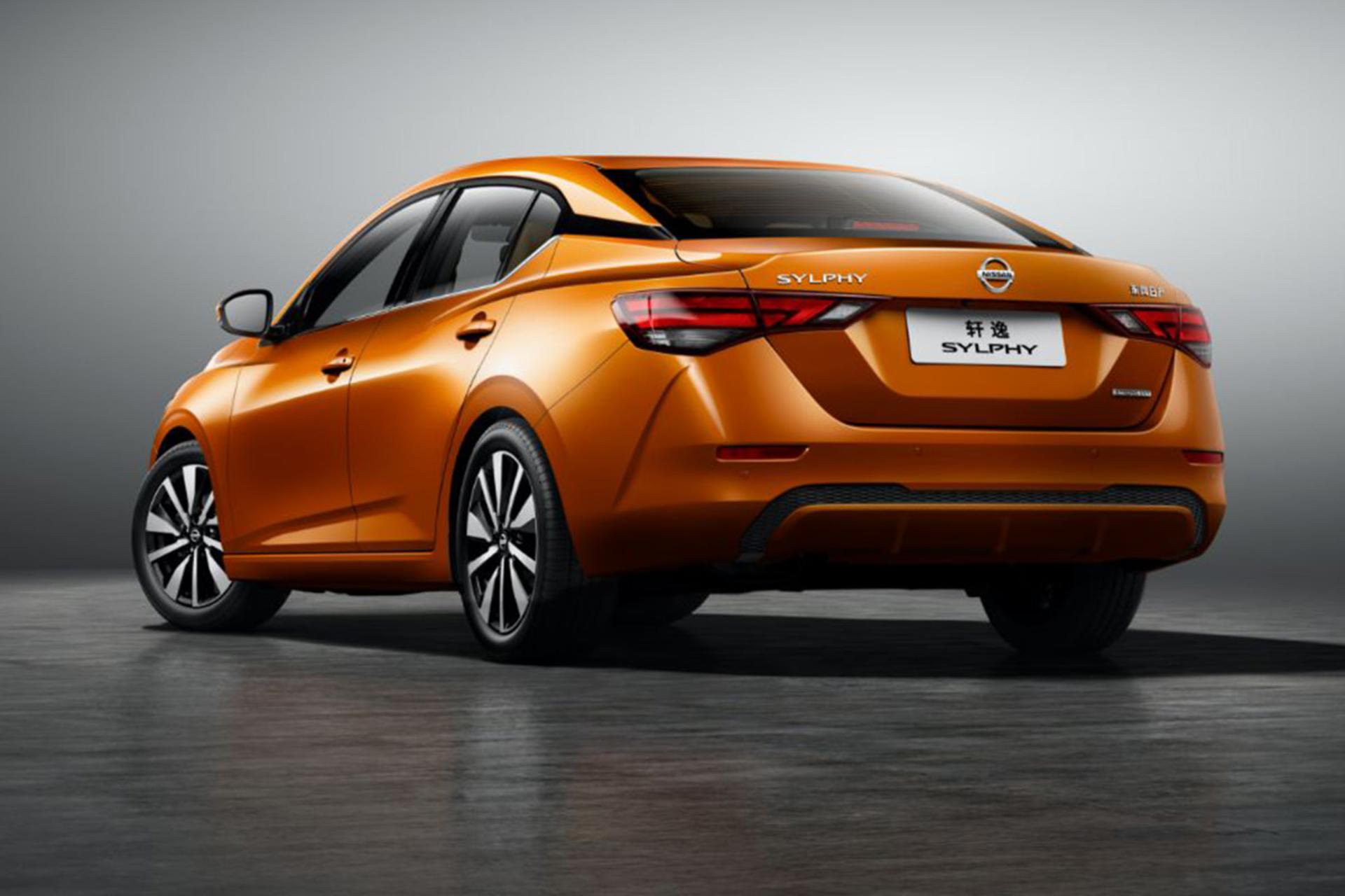 خودرو نیسان سیلفی هیبرید Nissan Sylphy e-Power نمای پشت