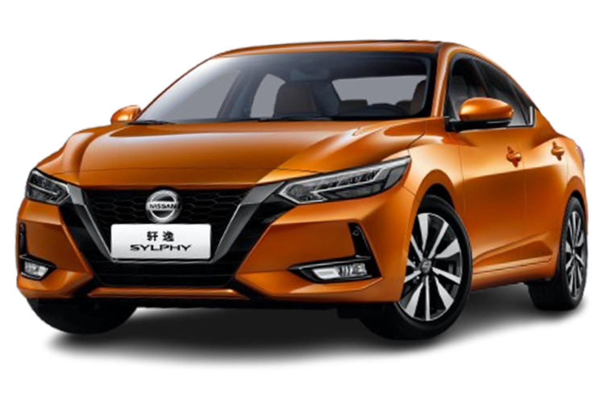 خودرو نیسان سیلفی هیبرید Nissan Sylphy e-Power نمای جلو