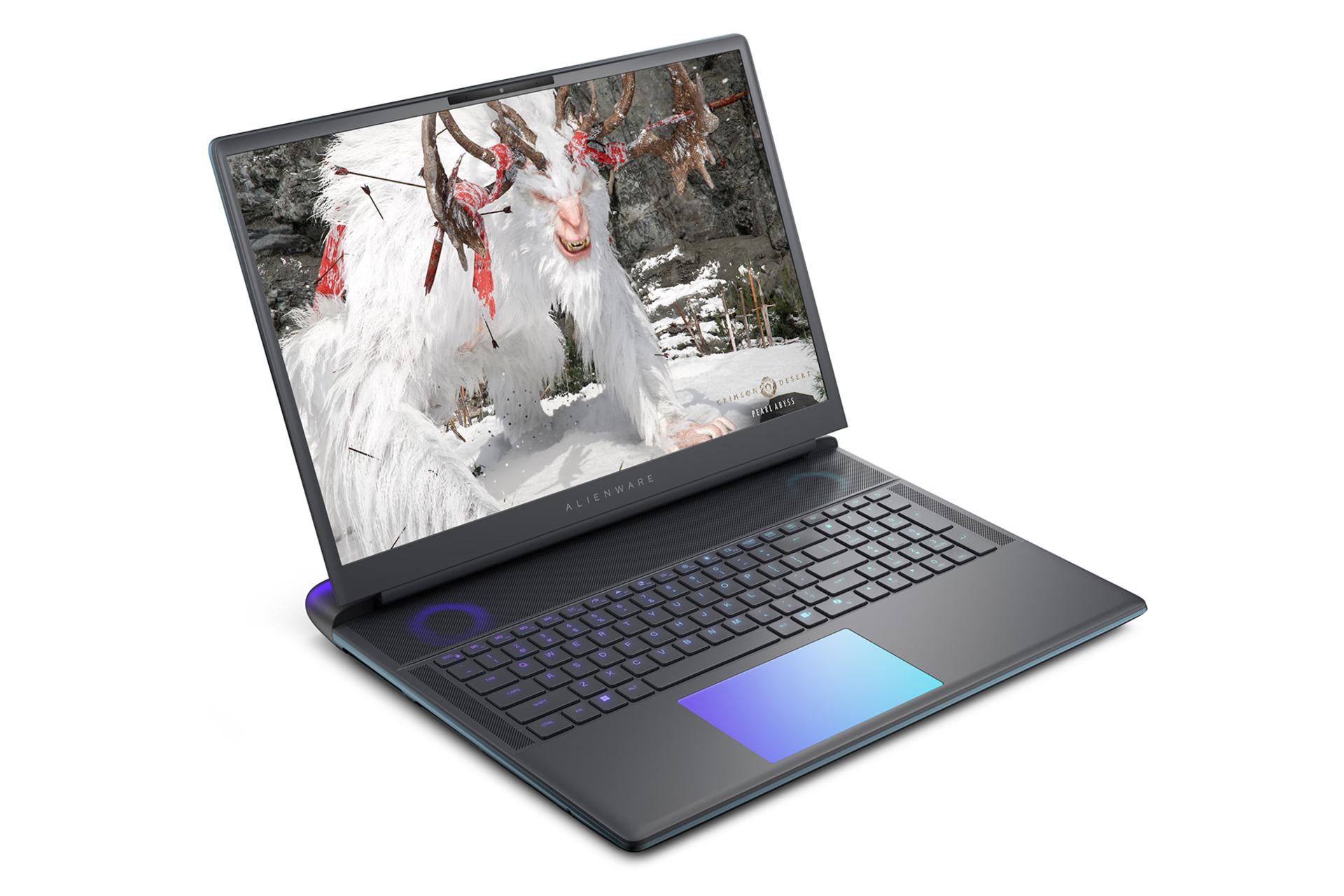 لپ تاپ دل الین ور Dell Alienware 18 Area-51 نمای جلو و چپ