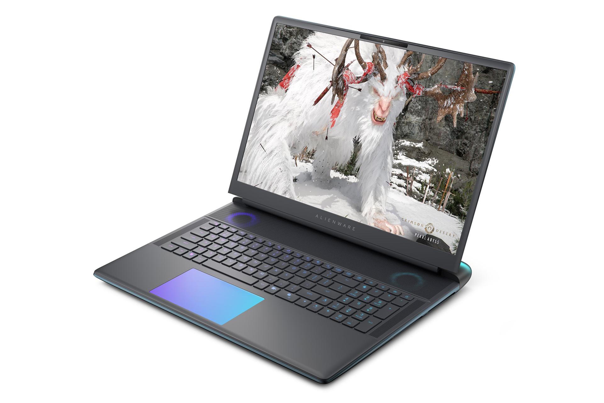 لپ تاپ دل الین ور Dell Alienware 18 Area-51 نمای جلو و راست