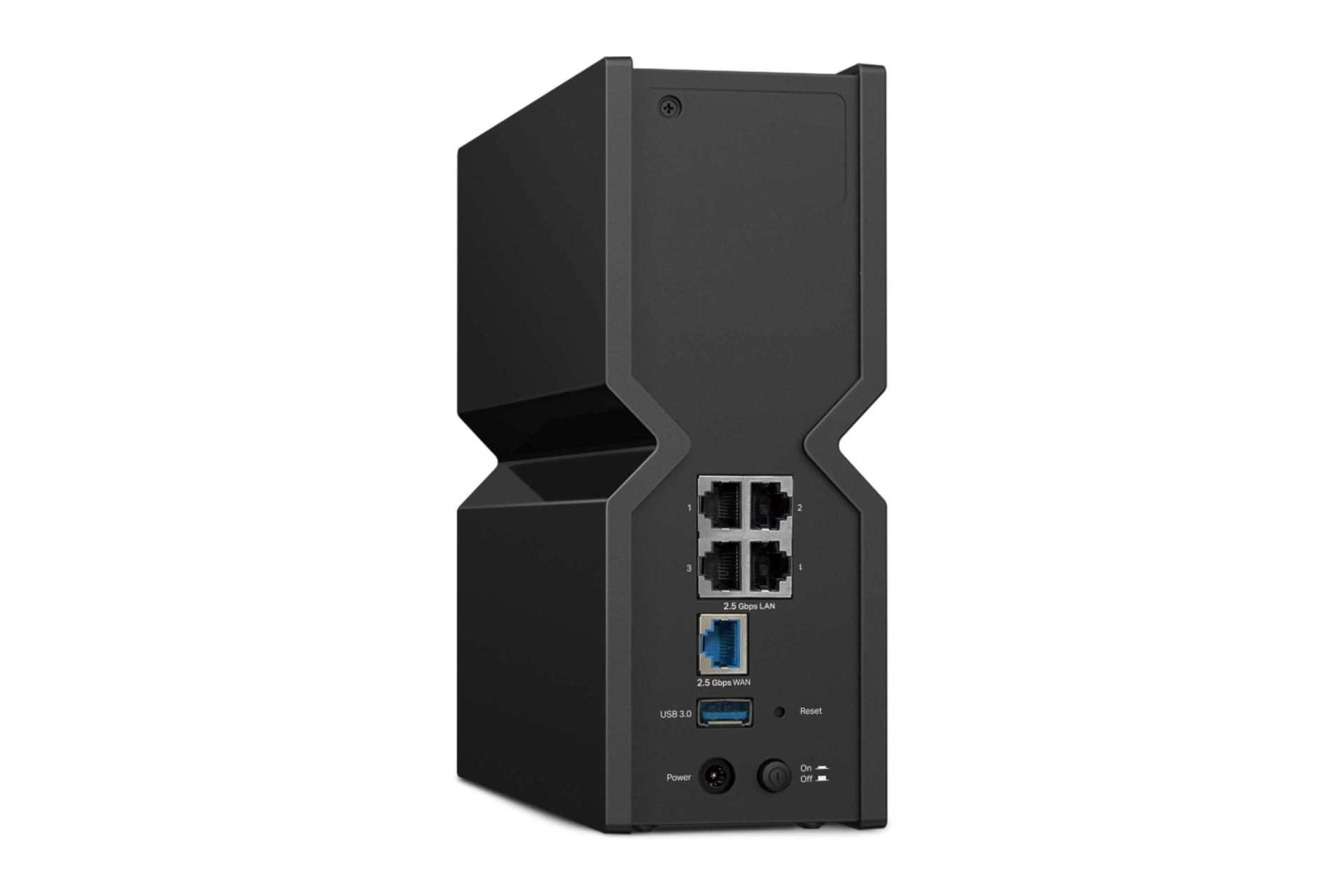 نمای پشت روتر تی پی لینک Archer BE550