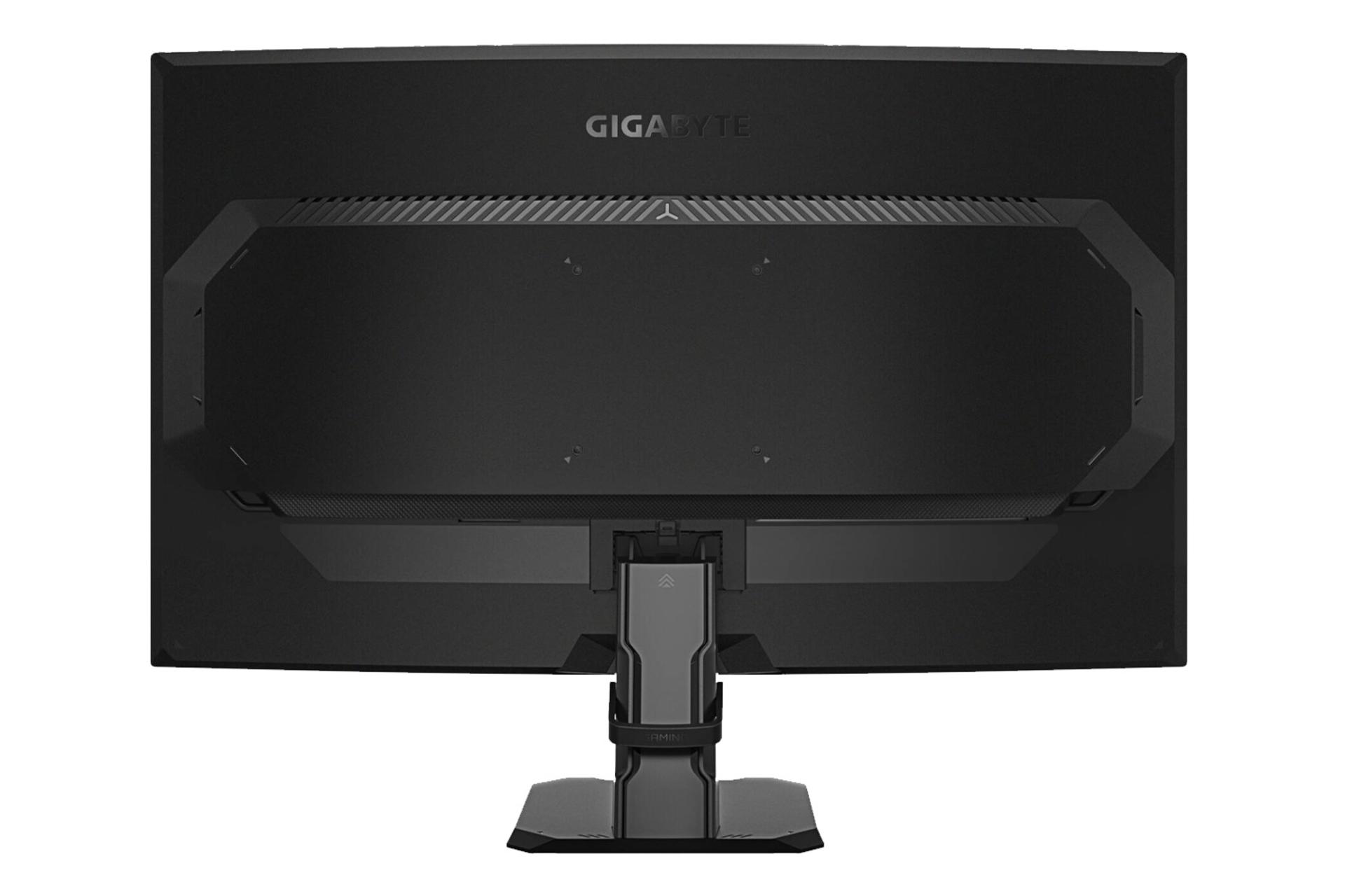 نمای پشت مانیتور گیگابایت 27 اینچ مدل GS27FC2