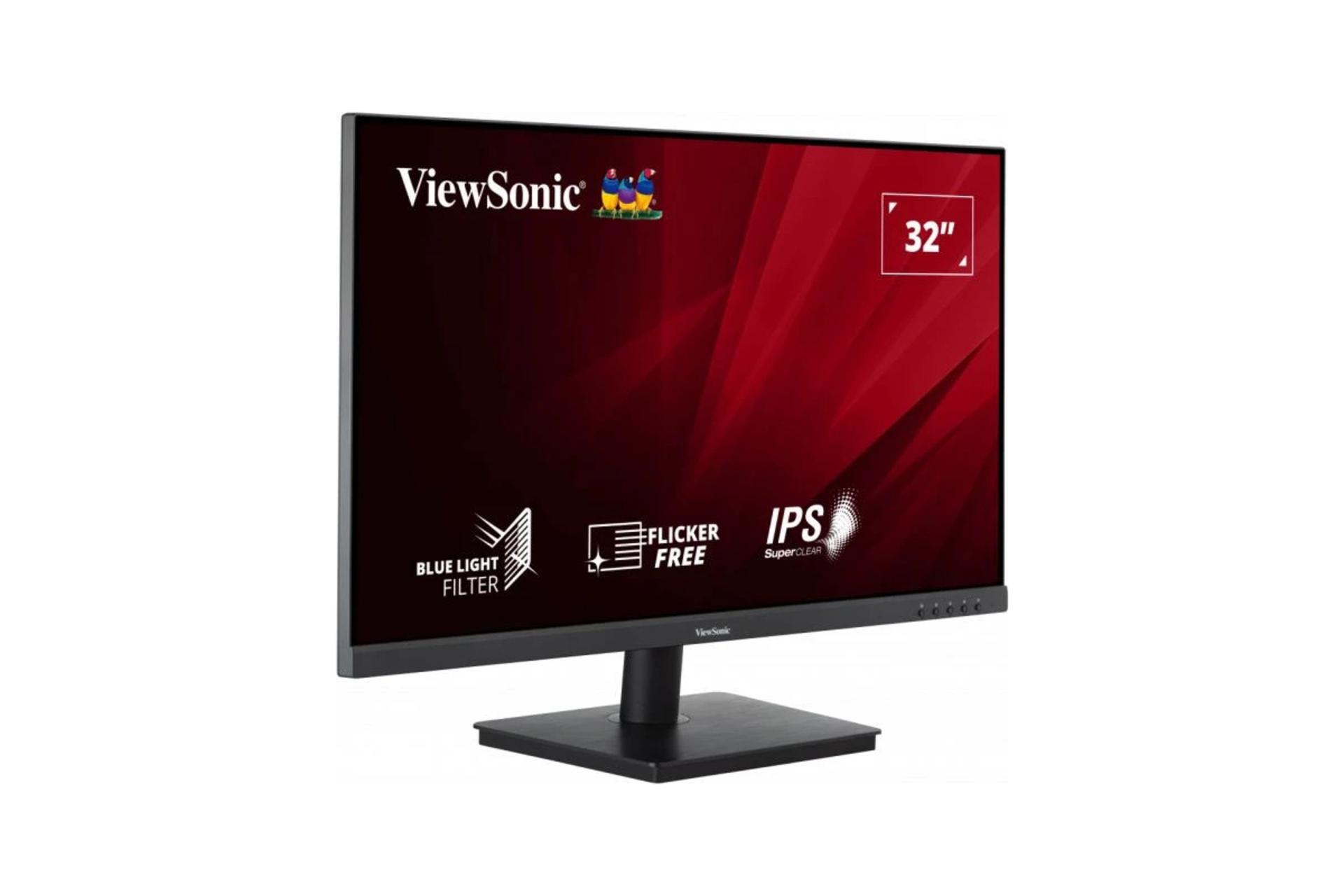 نمای سمت چپ مانیتور ویوسونیک 31.5 اینچ مدل VA3209-FHD