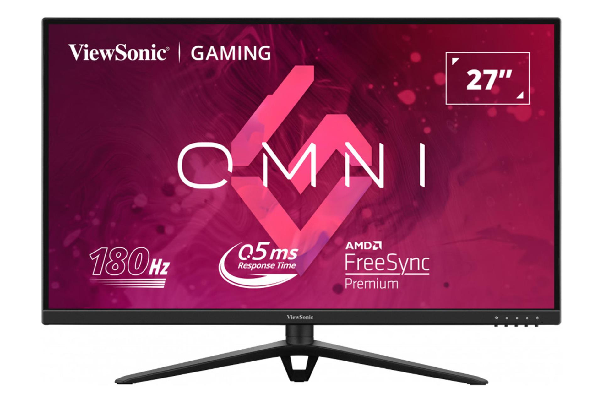 مانیتور ویوسونیک 27 اینچ مدل VX2728J نمای جلو