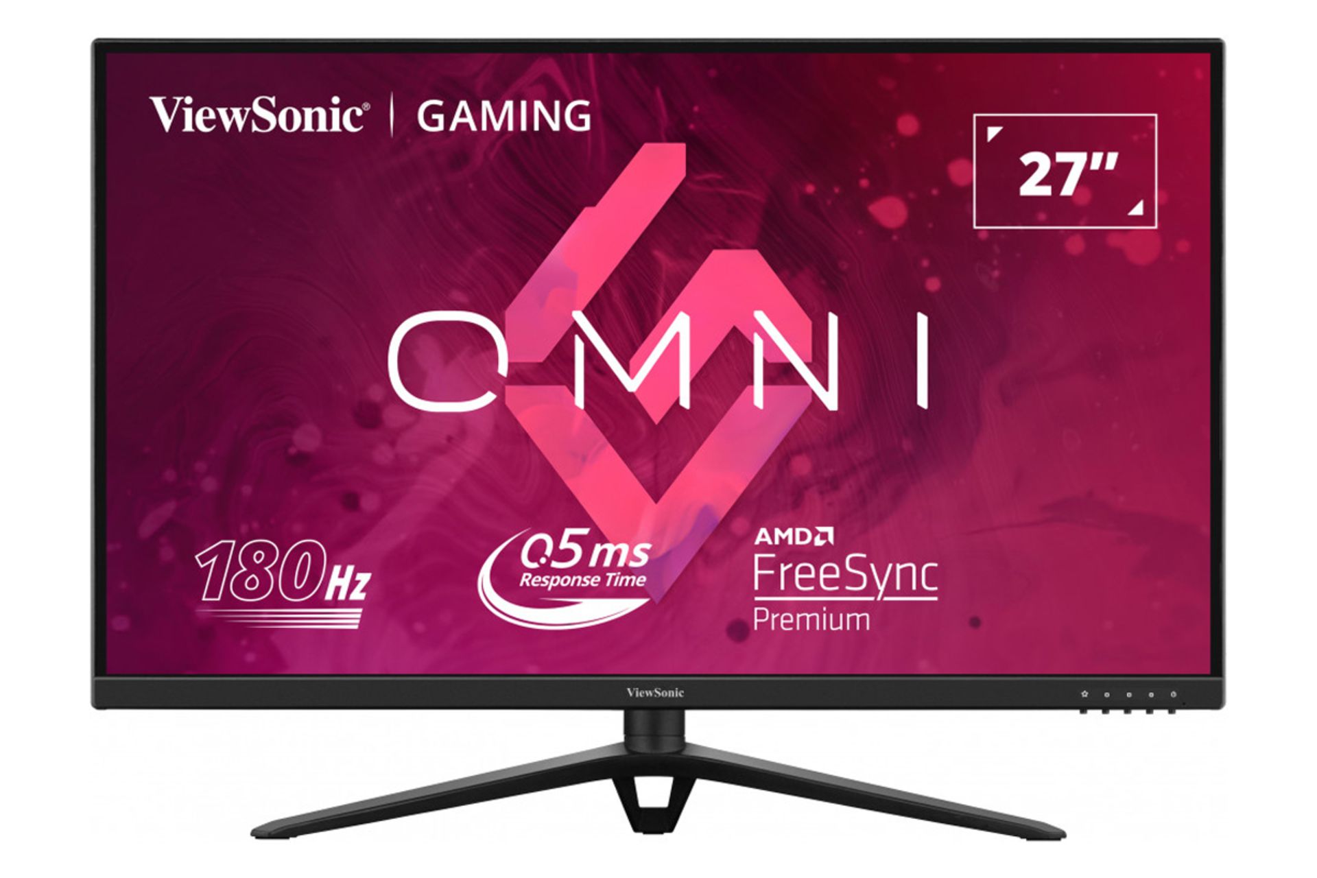 مانیتور ویوسونیک 27 اینچ مدل VX2728J نمای جلو