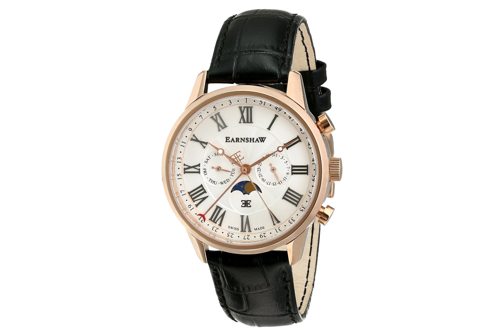 فریم، بند و صفحه ساعت مچی مردانه ارنشا Officer ES-0017-08