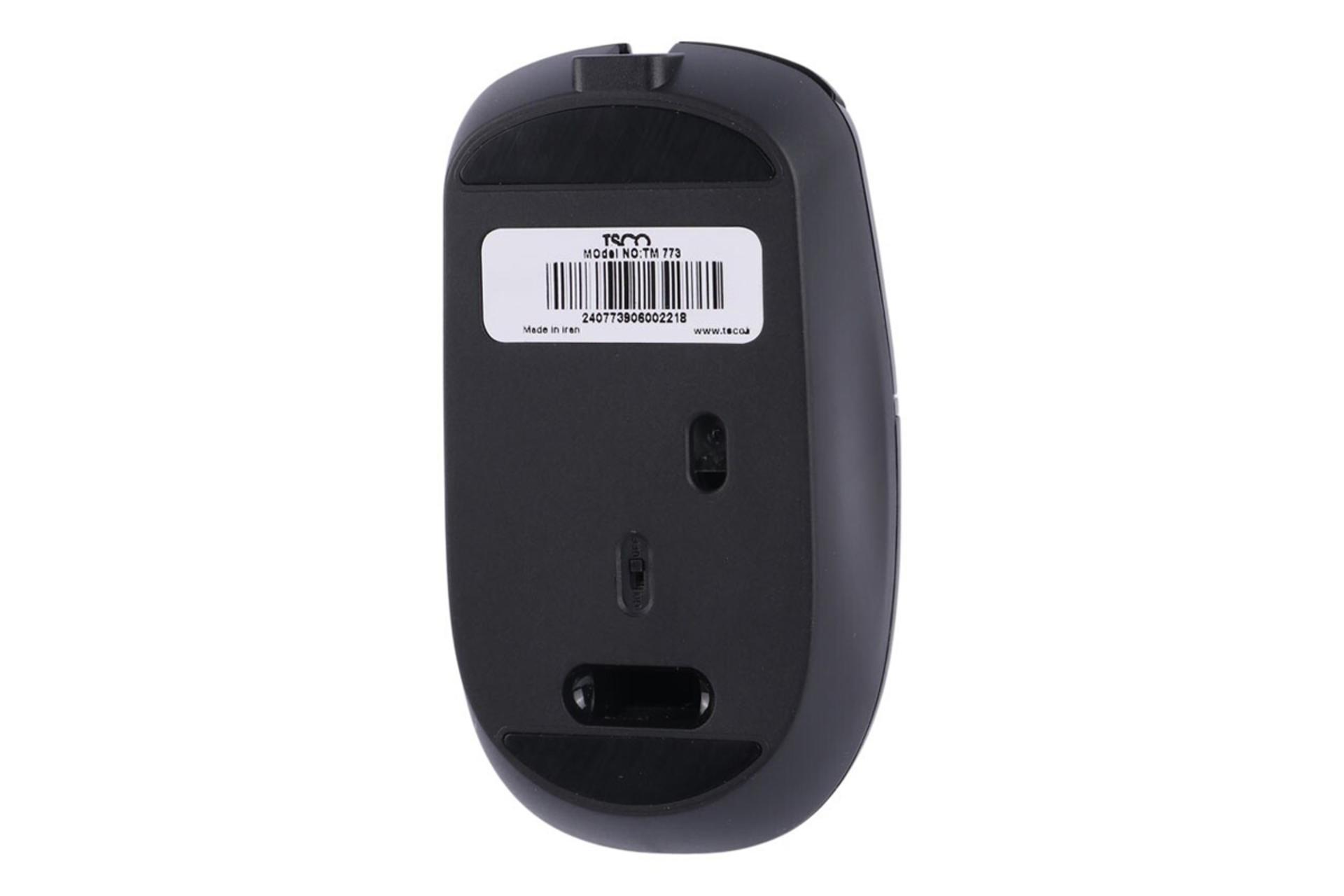 نمای پشت ماوس تسکو TM 773W