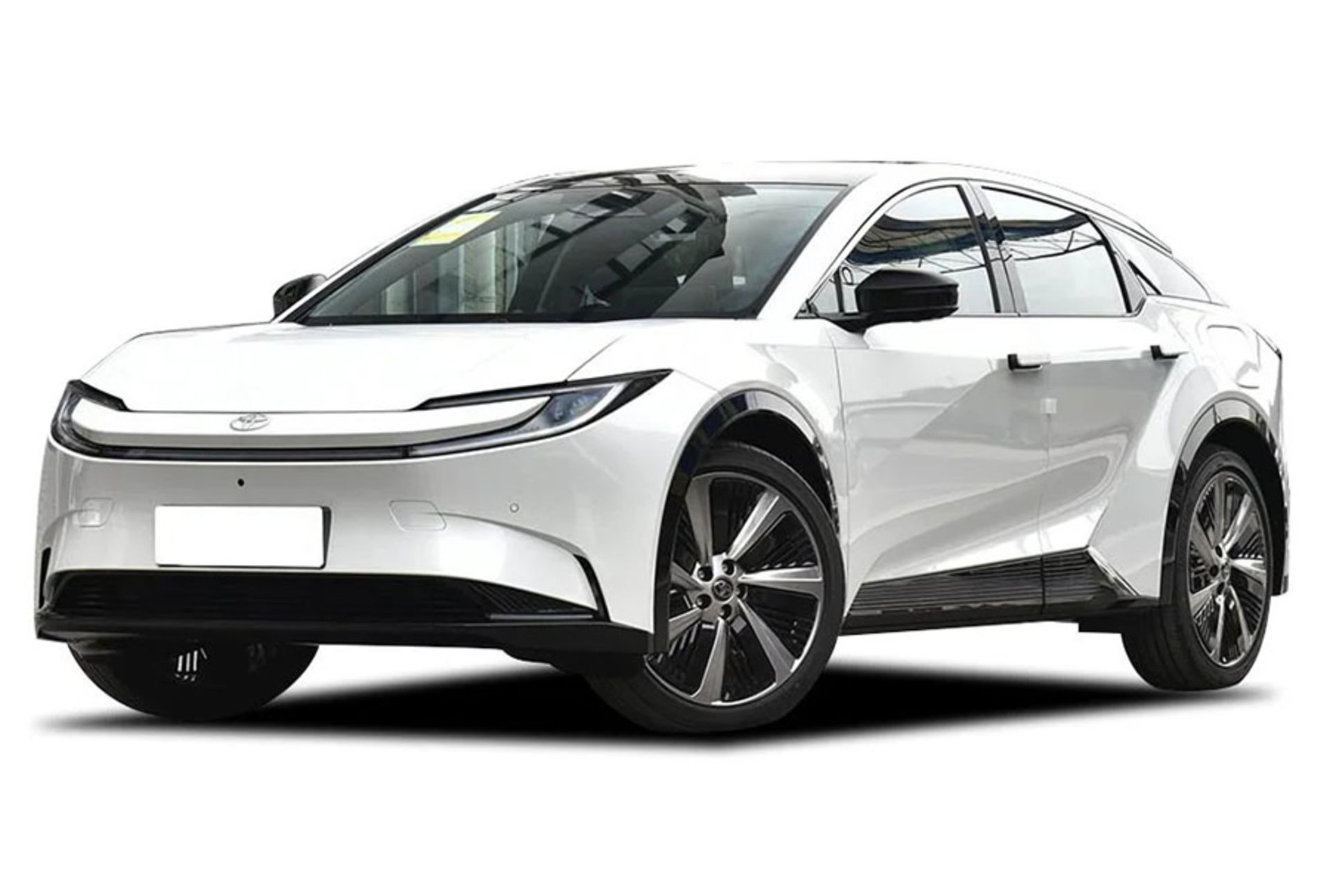 خودرو تویوتا Toyota bZ5 نمای جلو و جانبی