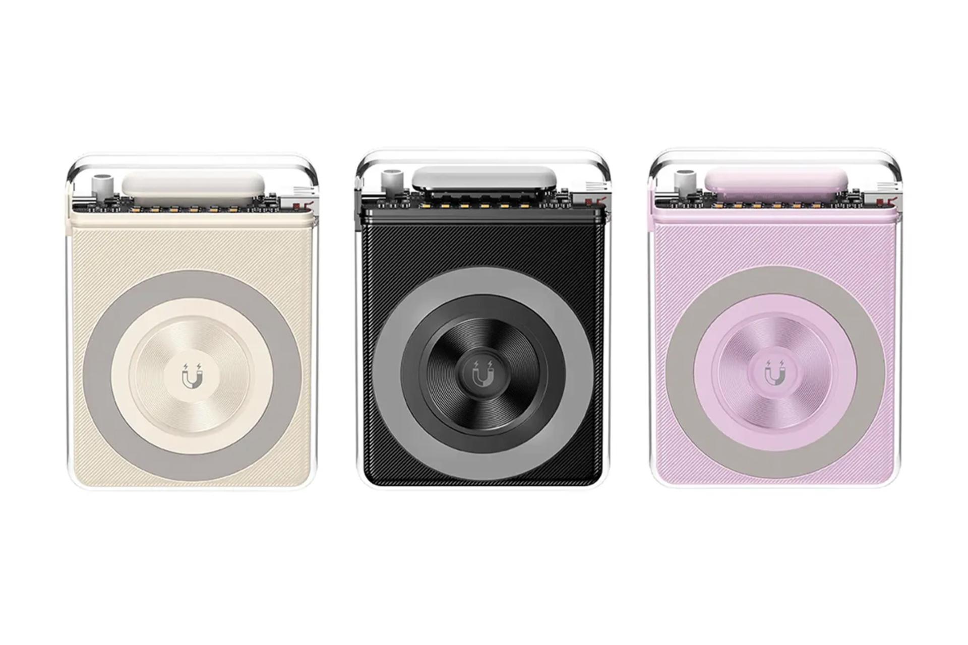 رنگ بندی پاور بانک ایکس او PR226 با ظرفیت 10000 میلی‌آمپر ساعت و امکان شارژ بی سیم