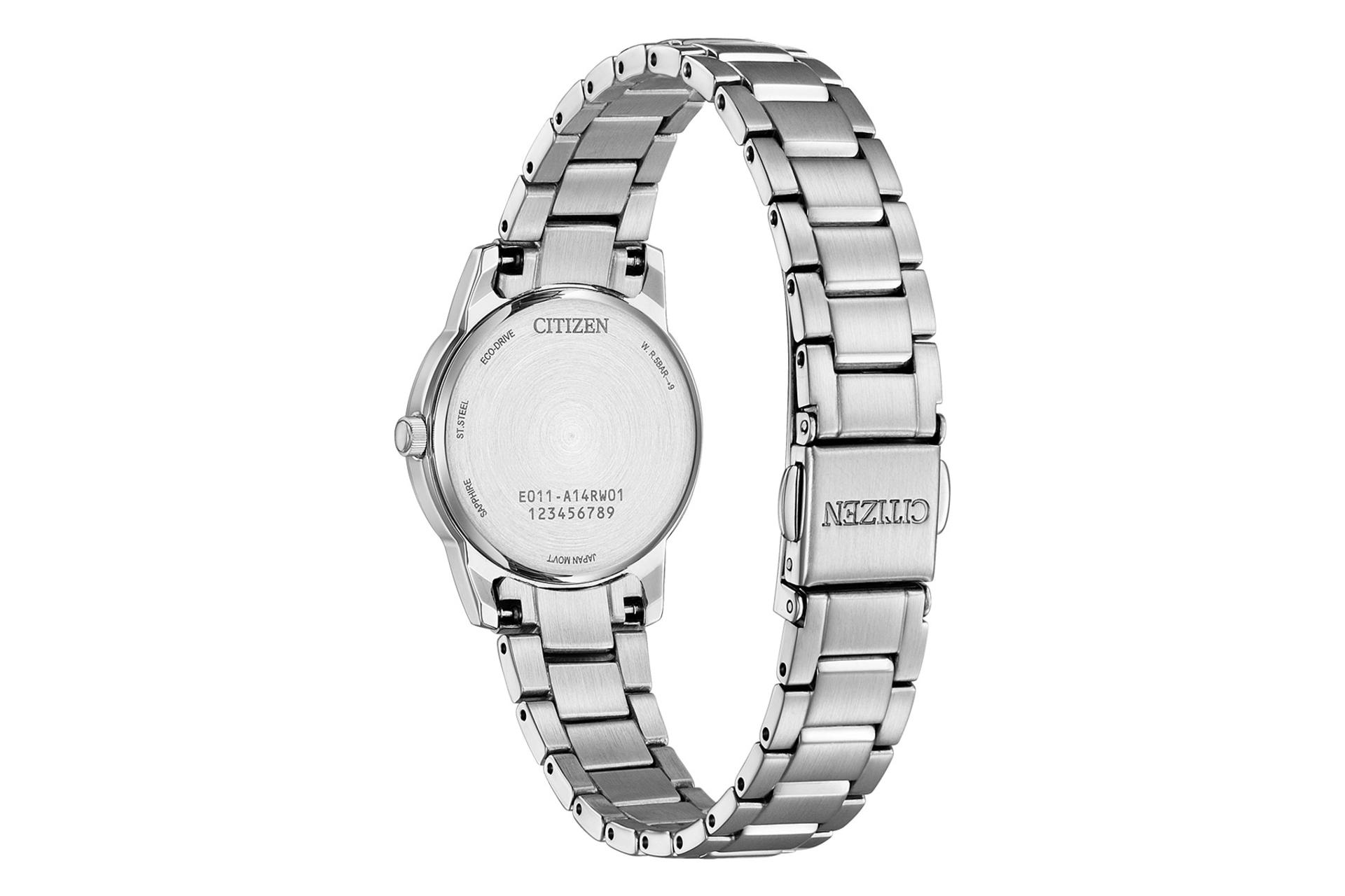 نمای پشت ساعت مچی زنانه سیتیزن Eco-Drive EW2318-73E