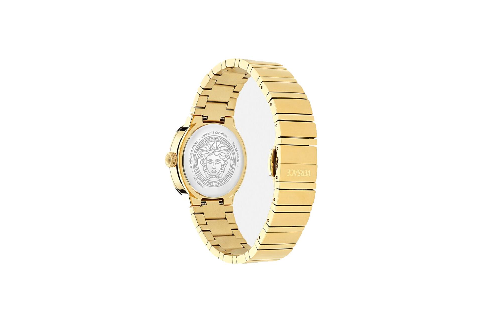 نمای پشت ساعت مچی زنانه ورساچه Greca Logo Pearl VE0S00525