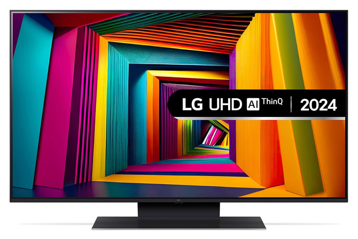 تلویزیون ال جی UT9100 نمای جلو