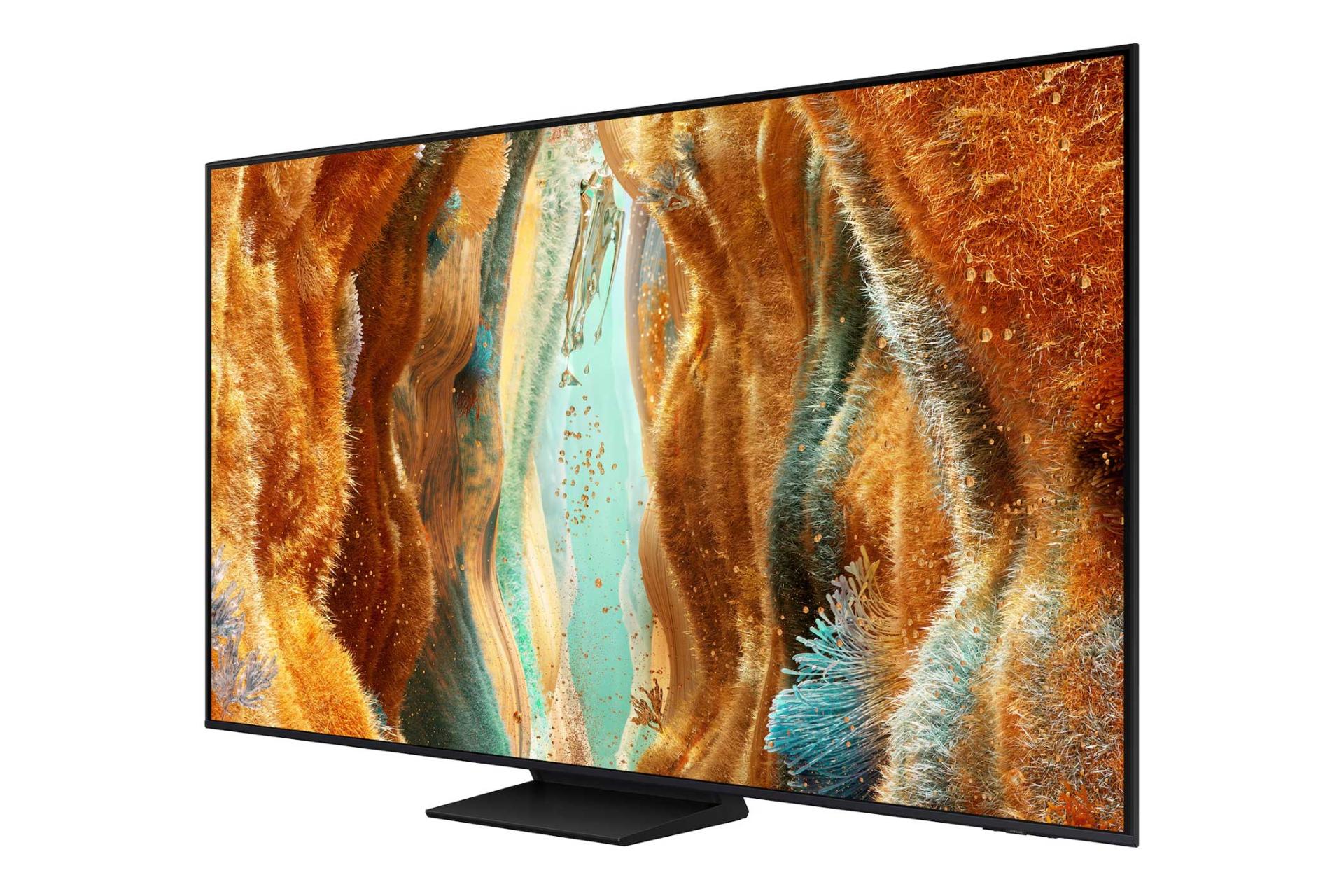 نمای سمت راست تلویزیون سامسونگ QN70F