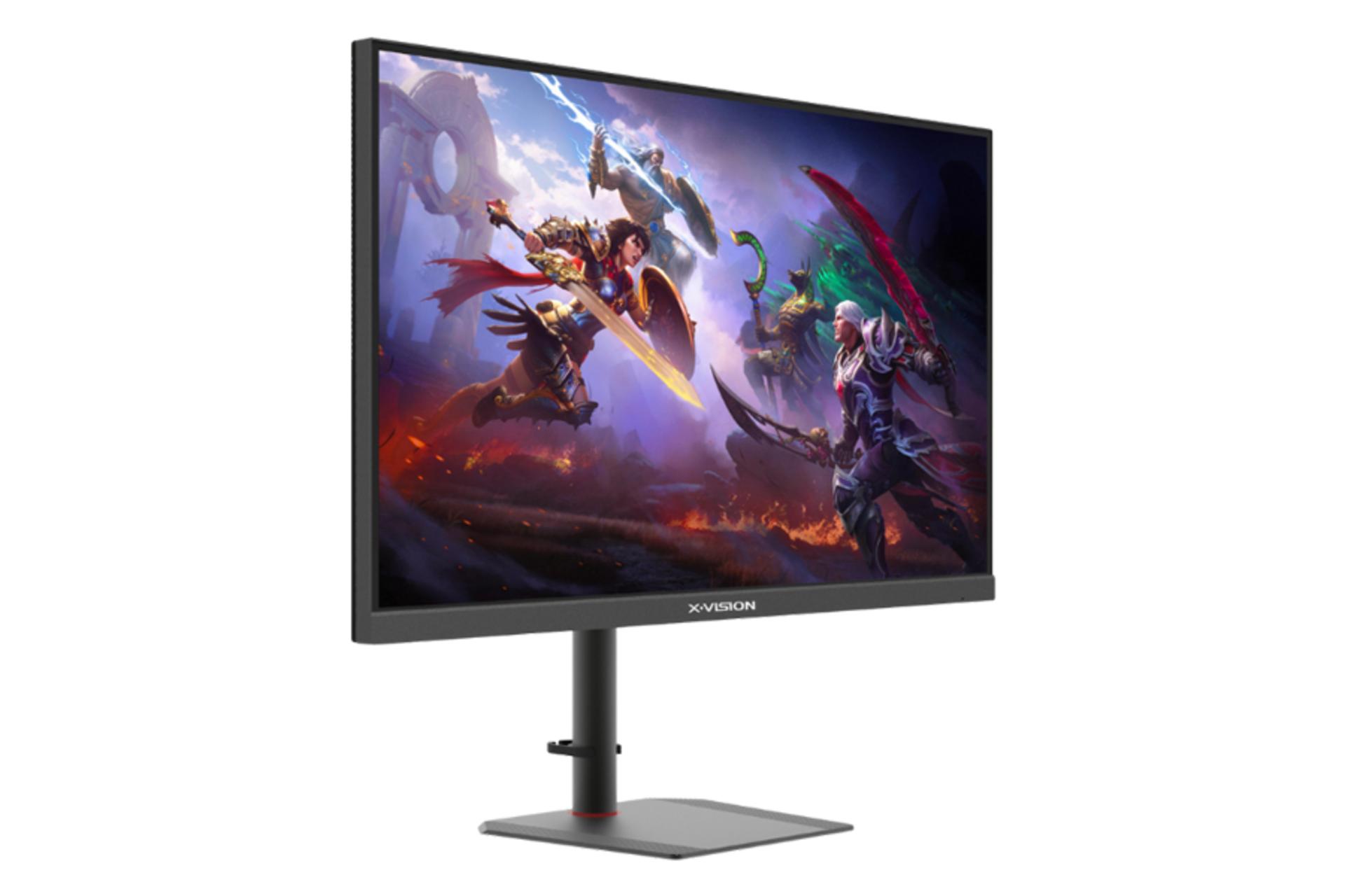 نمای سمت چپ مانیتور ایکس ویژن 32 اینچ مدل XS3290G