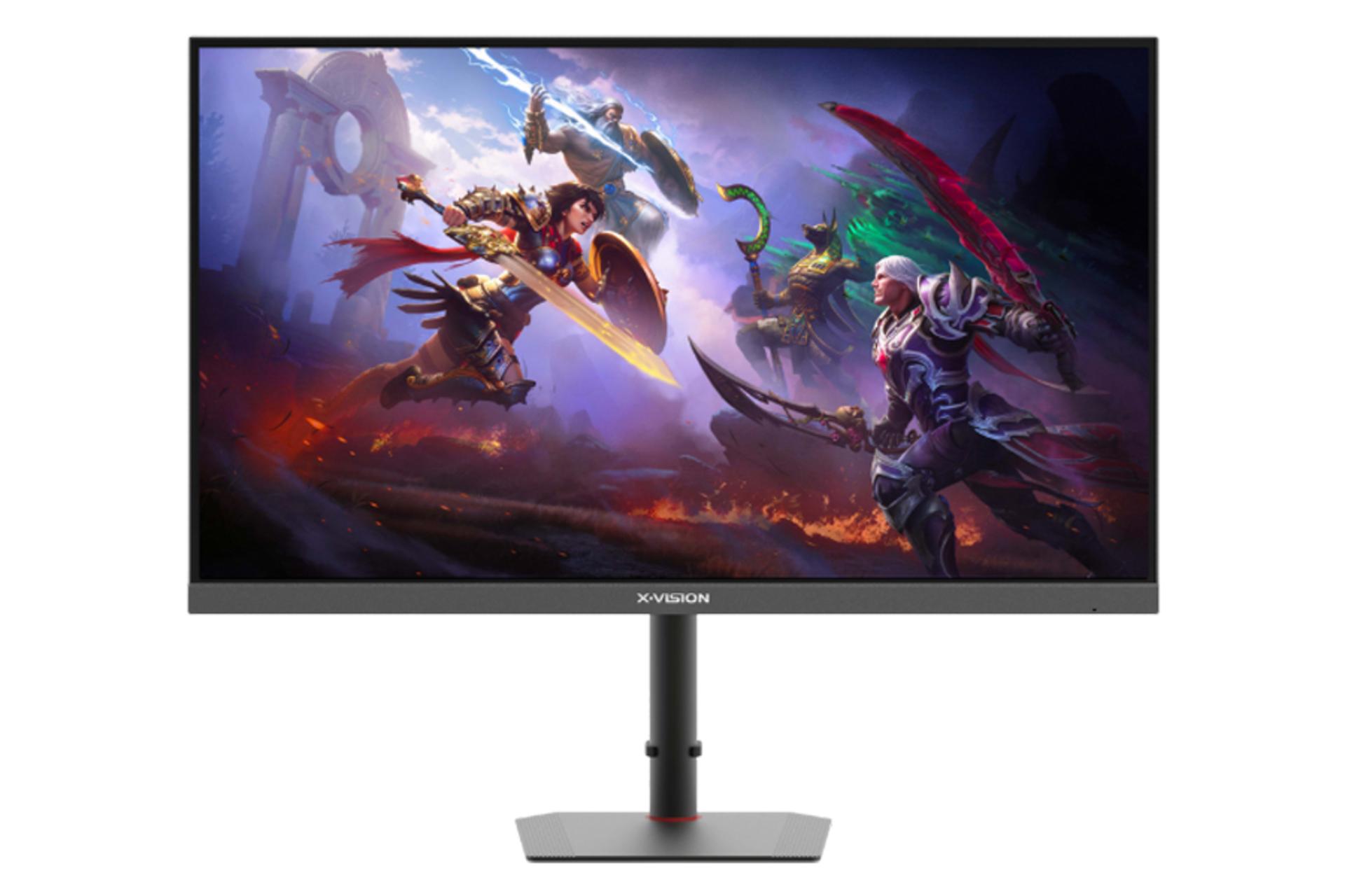 مانیتور ایکس ویژن 32 اینچ مدل XS3290G نمای جلو