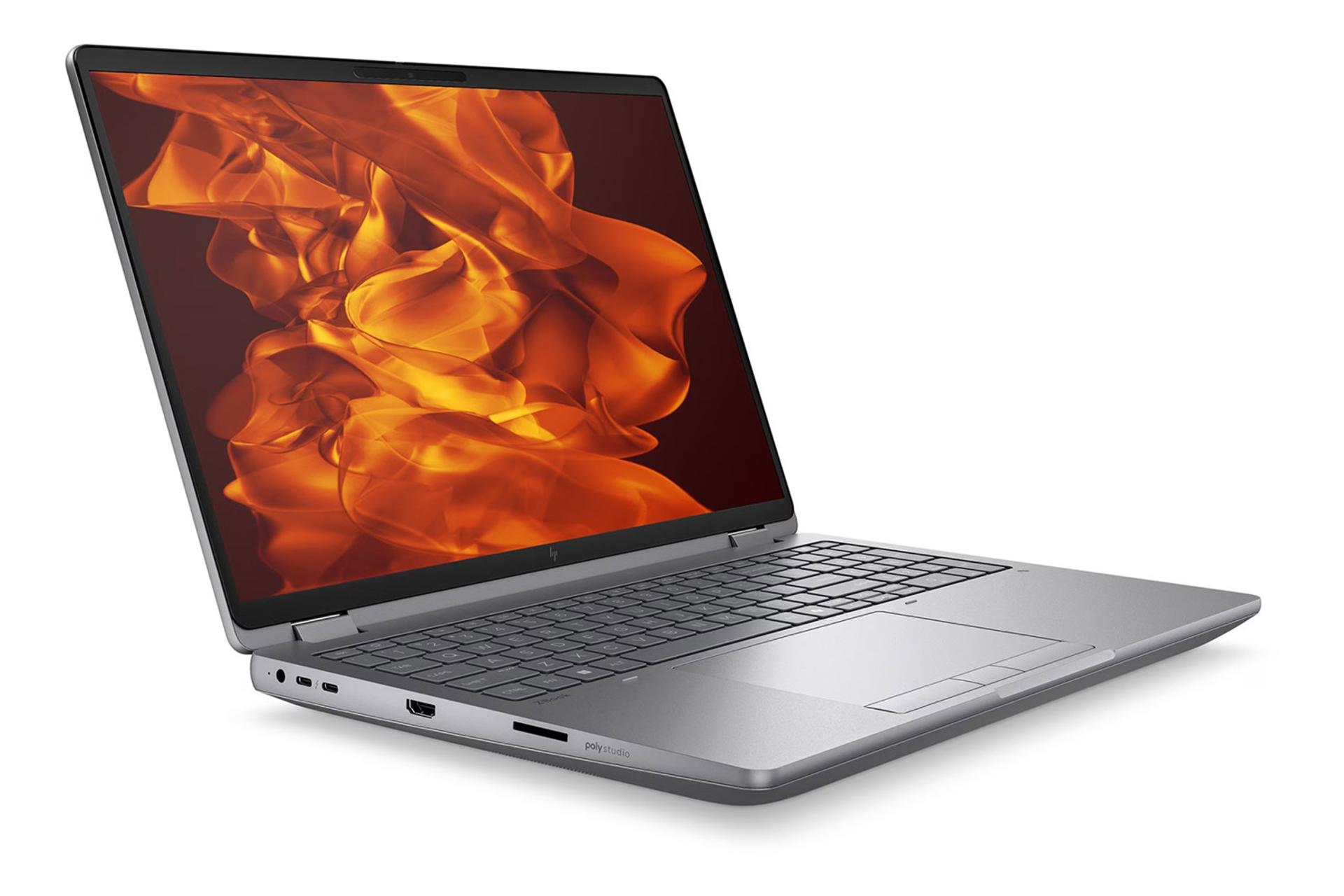 لپ تاپ اچ پی HP ZBook Fury G1i 16 نمای جلو و چپ