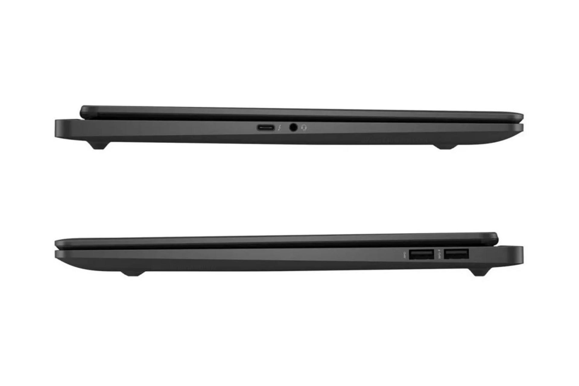 لپ تاپ اچ پی HP OMEN Transcend 14-fb0013dx نمای جانبی و درگاه ها
