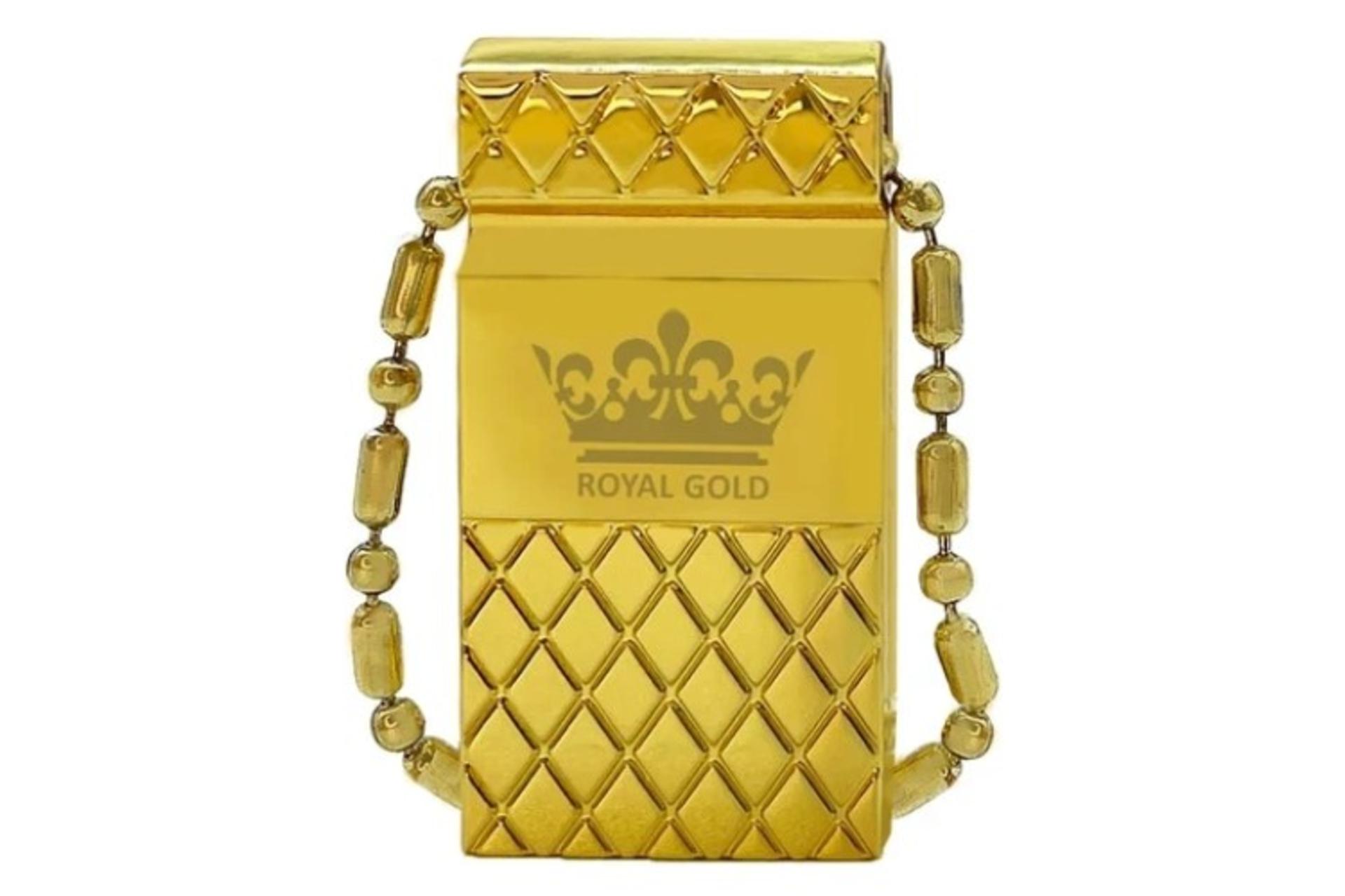 نمای کلی فلش مموری دیتا پلاس مدل Royal Gold ظرفیت 128 گیگابایت USB 3.2