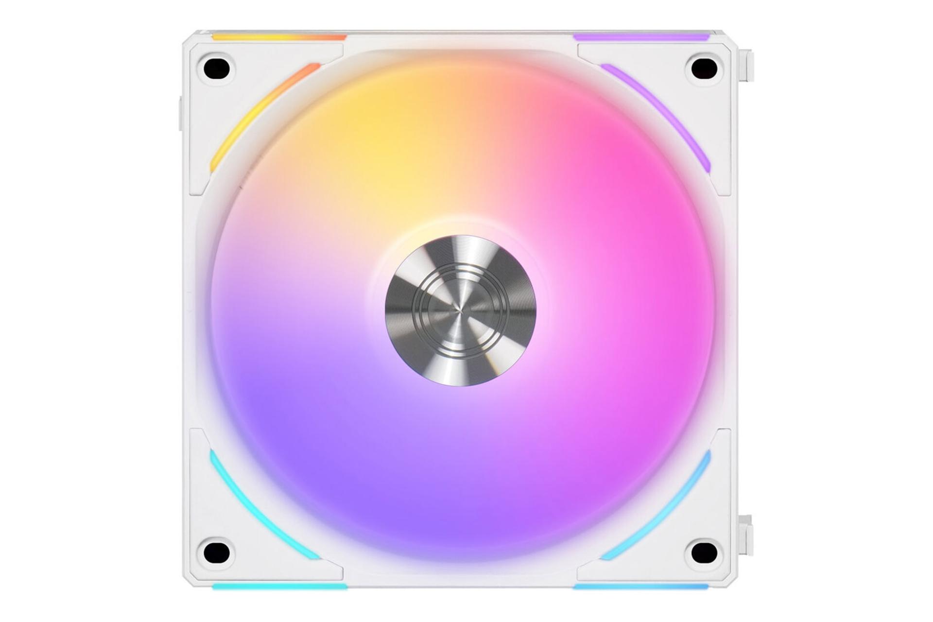 فن کیس لیان لی UNI FAN UF-AL120V2-3W WHITE بسته 3 عددی