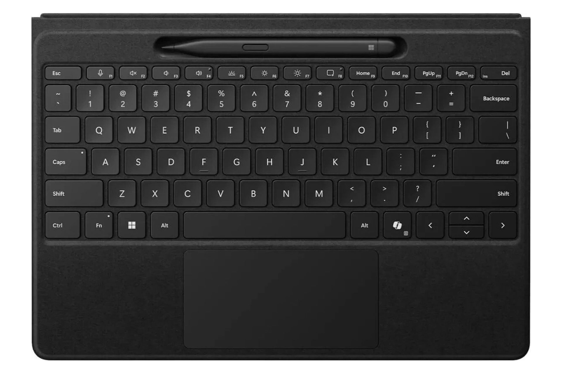 کیبورد مایکروسافت Surface Pro 13-inch Flex Keyboard نمای بالا