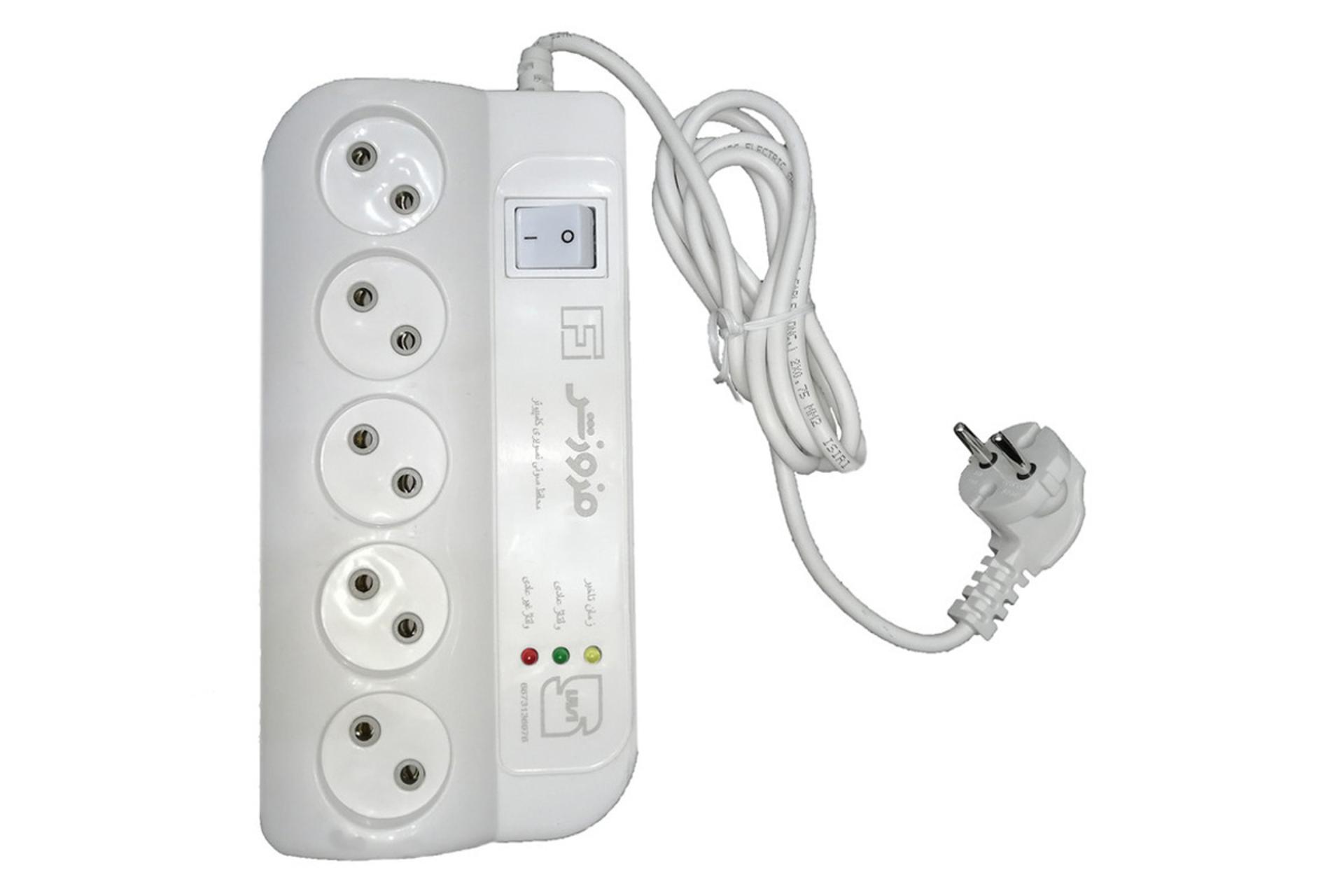 محافظ ولتاژ فروزش مدل FR250 رنگ سفید