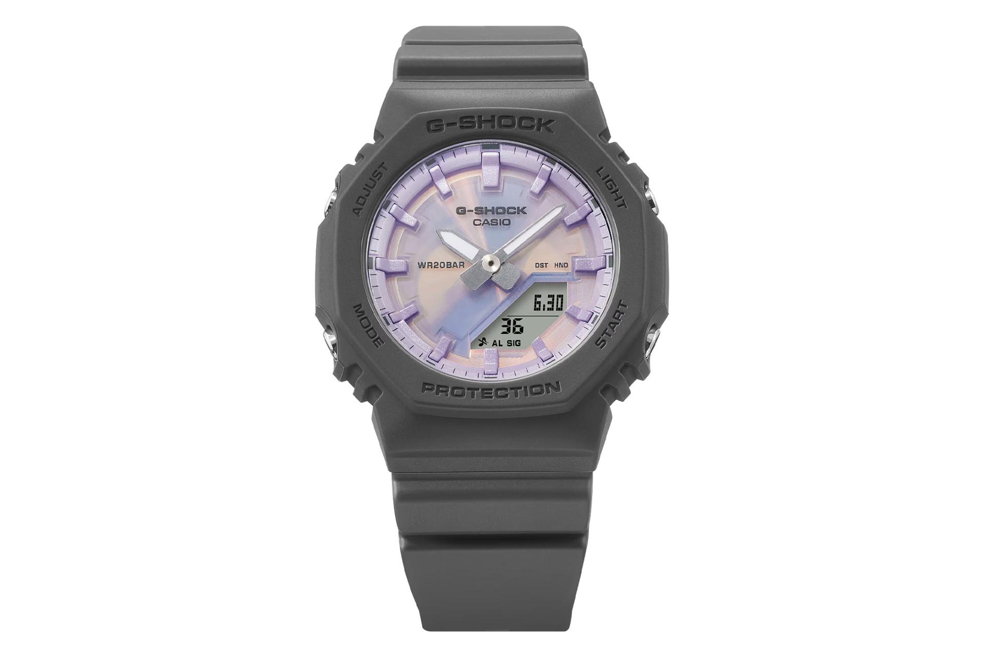 ساعت مچی زنانه کاسیو جی شاک GMA-P2100PC-1A نمای جلو