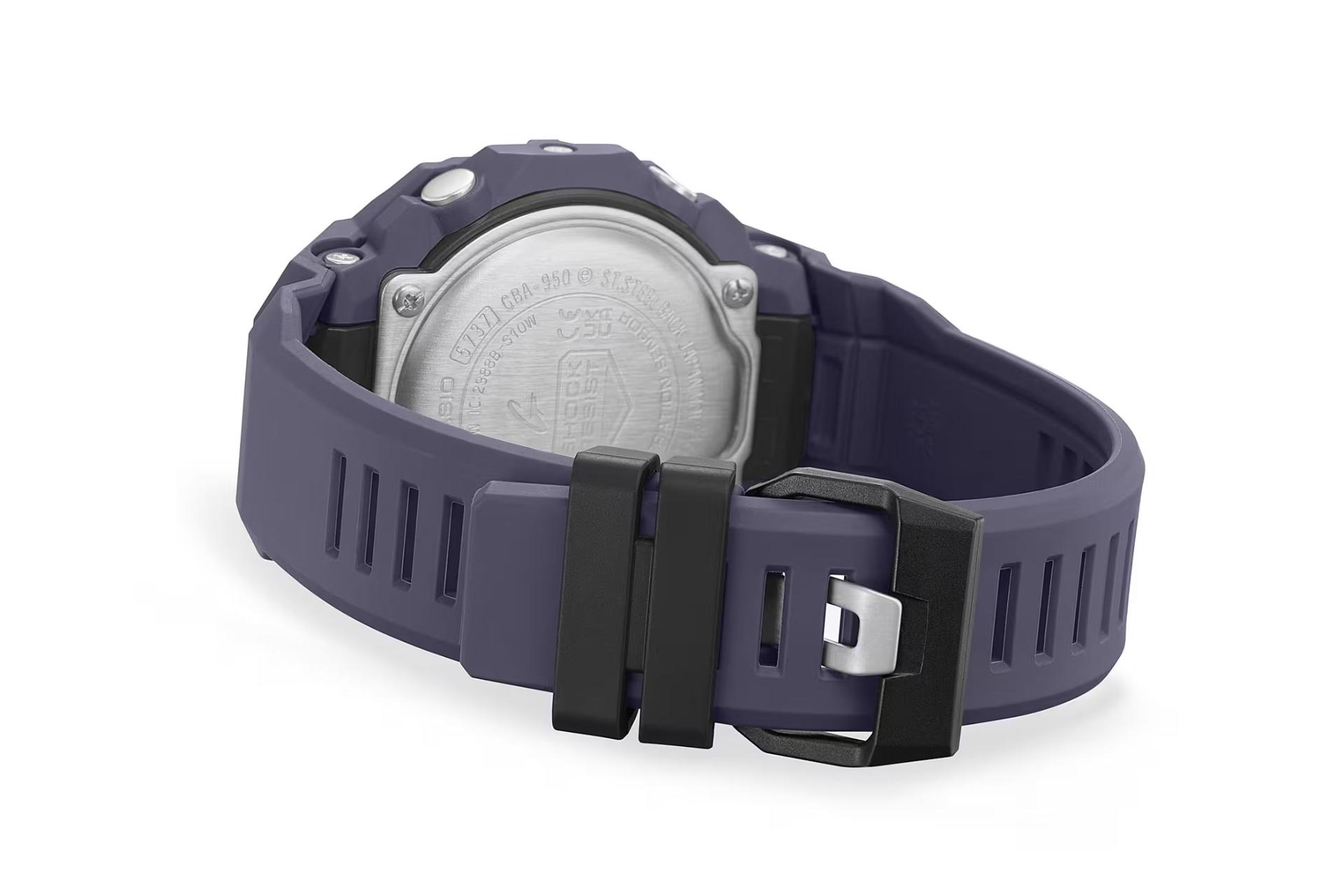 نمای پشت ساعت مچی مردانه کاسیو جی شاک GBA-950-2A