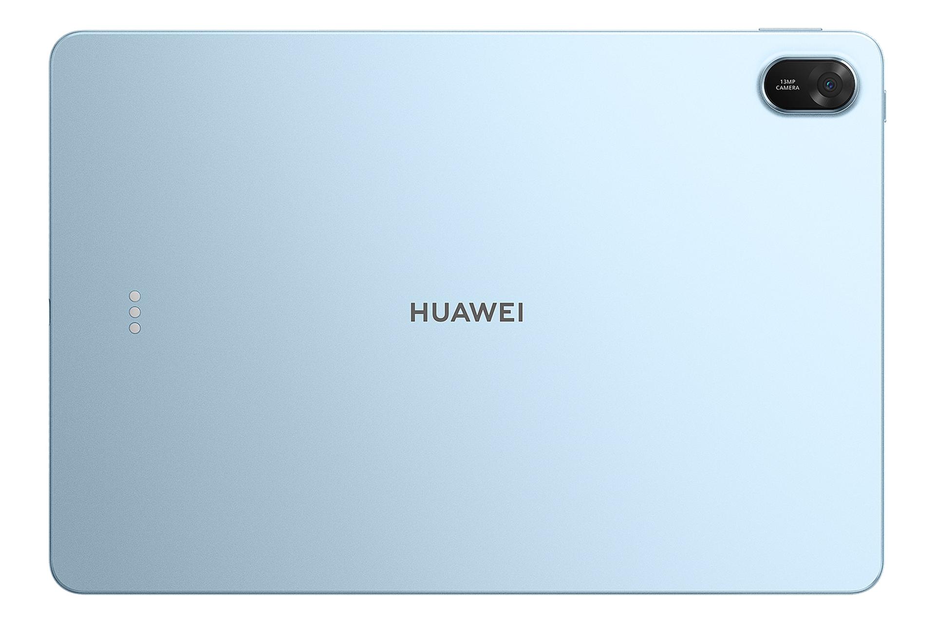 نمای پنل پشت تبلت میت پد 11.5 هواوی نسخه 2026 / Huawei MatePad 11.5 2026 با نمایش دوربین و لوگو رنگ آبی