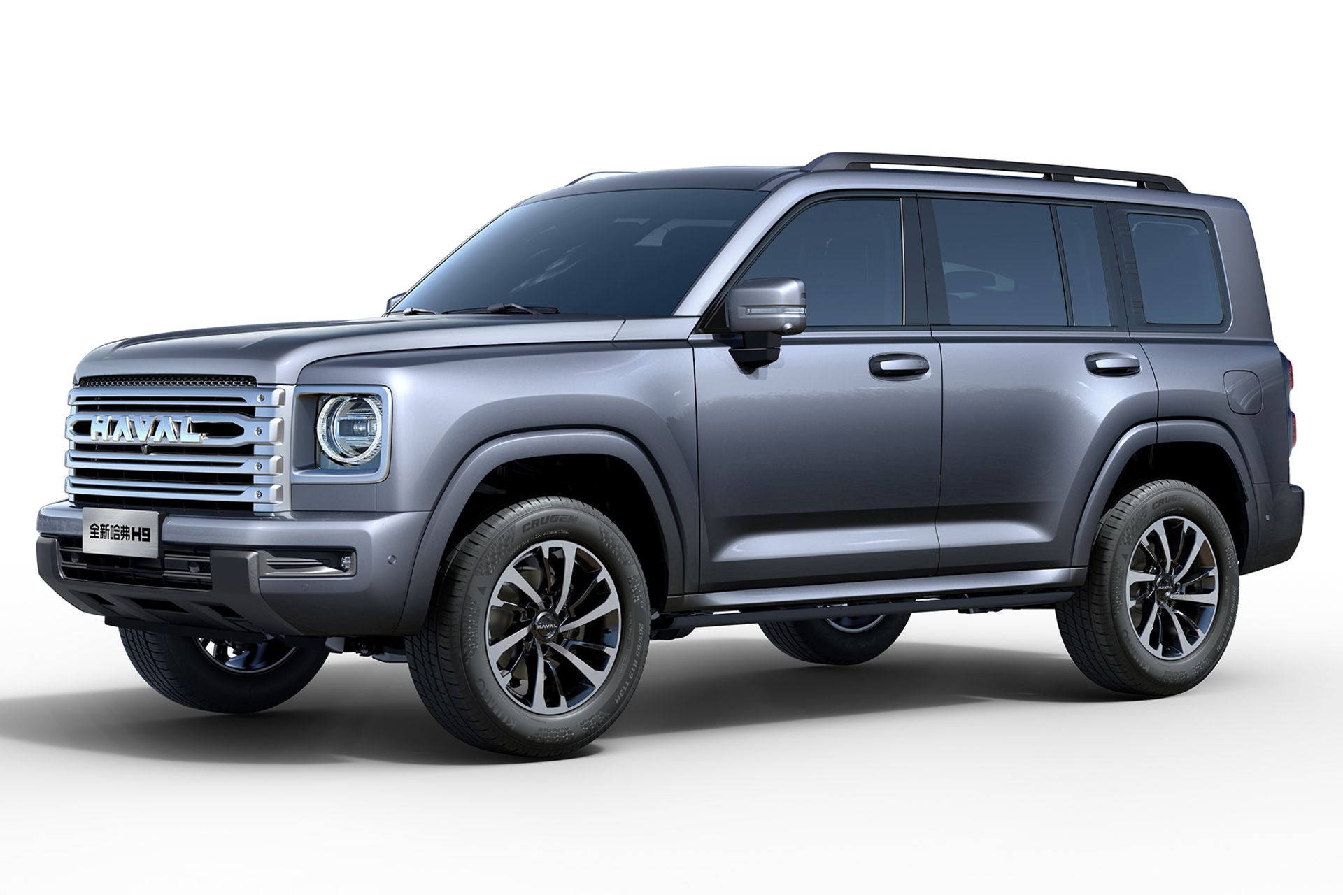 خودرو هاوال Haval H9 2024 نمای جلو و جانبی