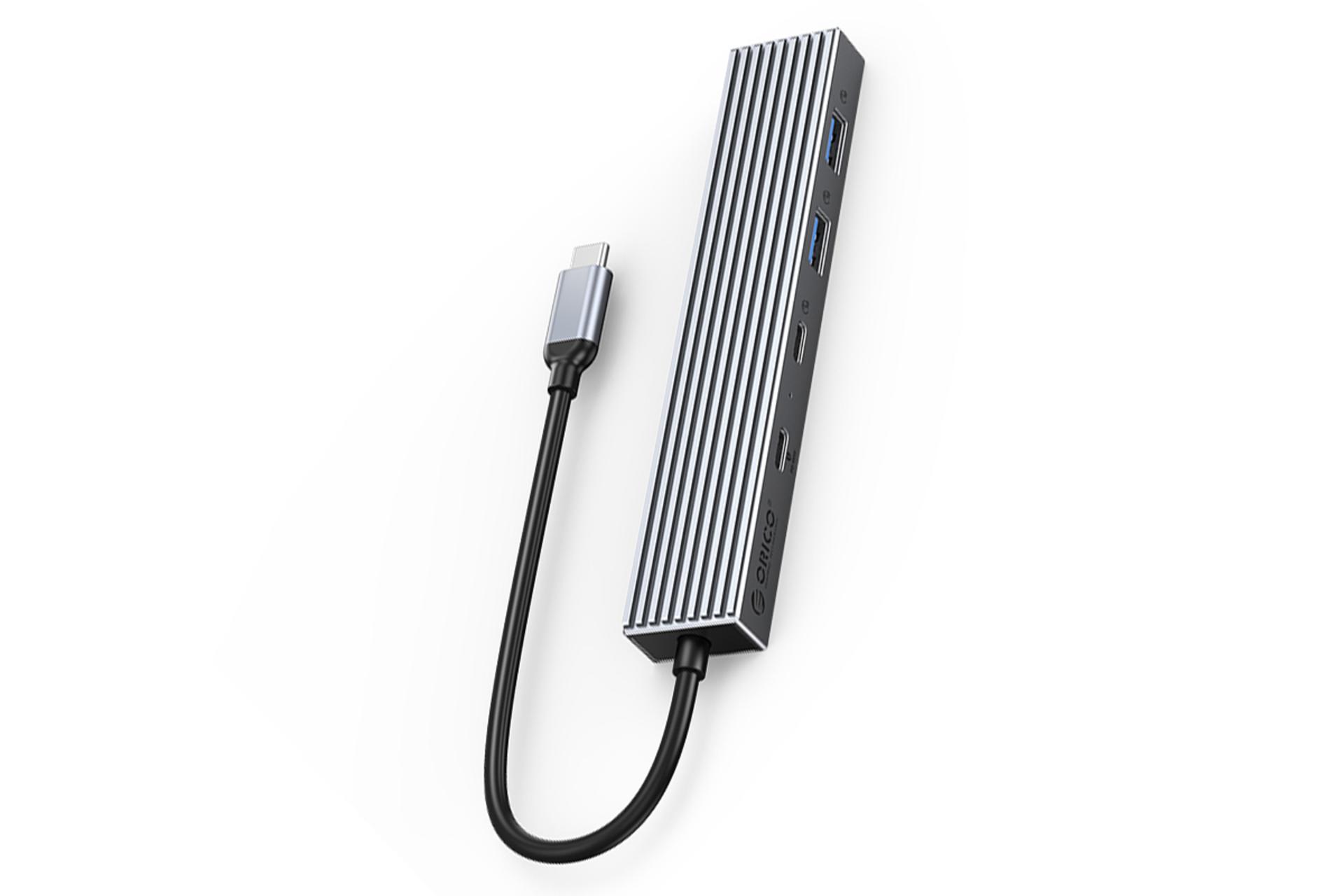 هاب USB هاب USB-C اوریکو 4 پورت مدل DHF-2U2C