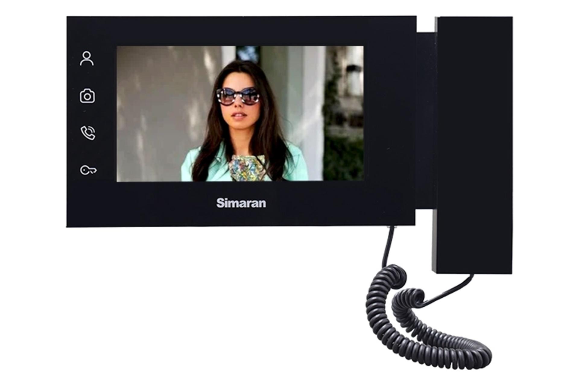 در باز کن تصویری سیماران مدل 76TKM رنگ مشکی