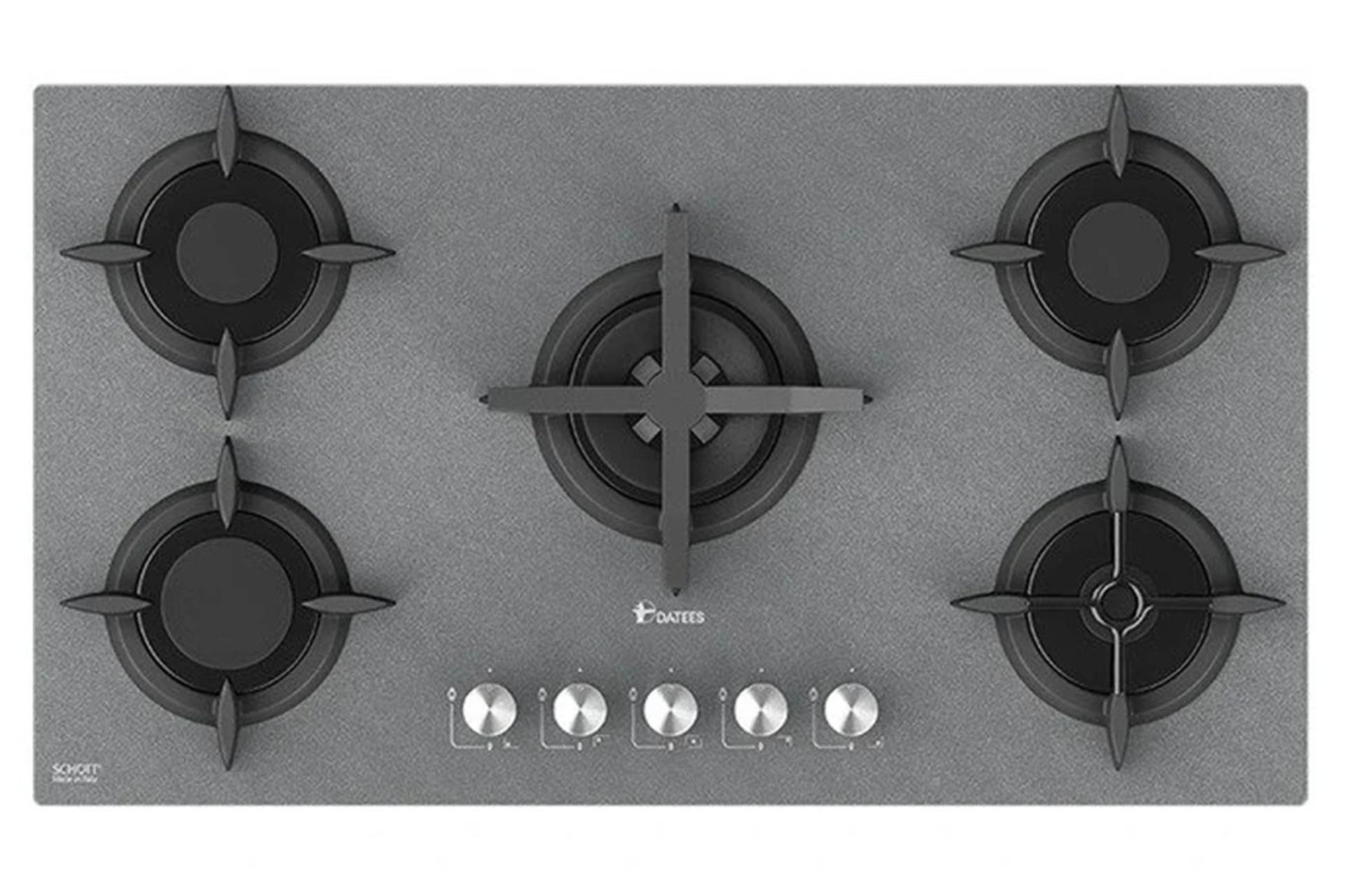 اجاق گاز صفحه ای و رومیزی داتیس DG 527 نمای بالا