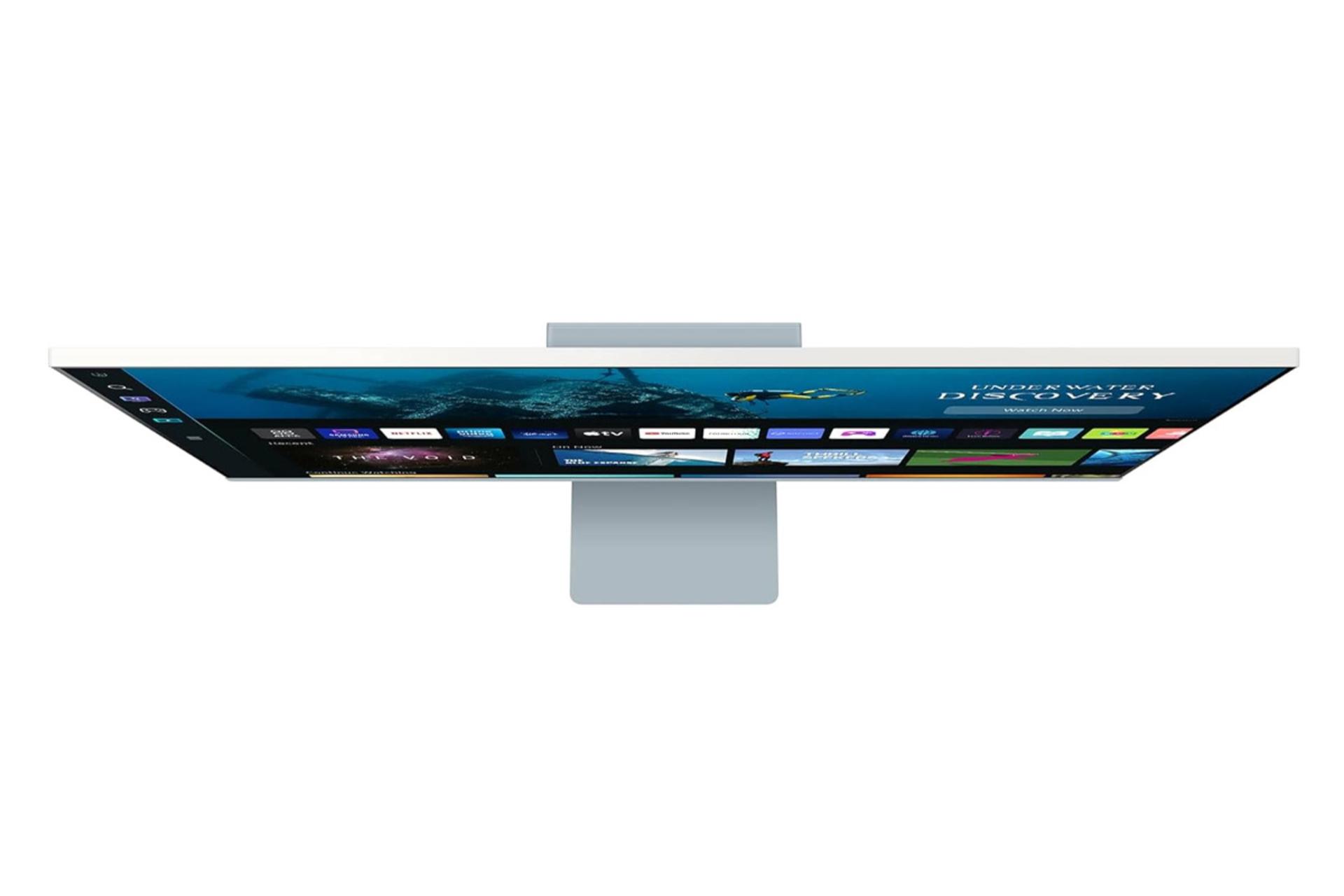 مانیتور سامسونگ 31.5 اینچ مدل S32CM80BU نمای بالا