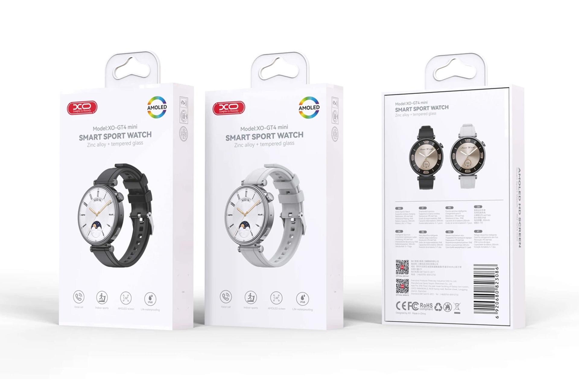 جعبه ساعت هوشمند ایکس او GT4 Mini