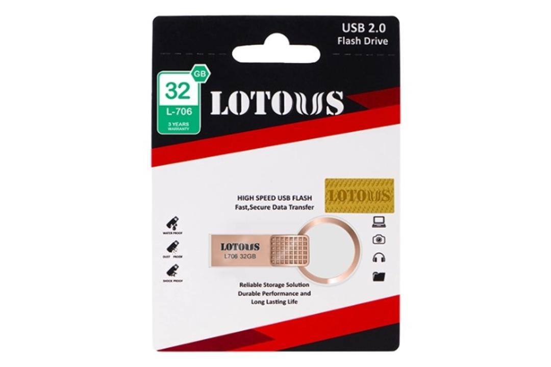 پکیجینگ فلش مموری لوتوس مدل L706 ظرفیت 32 گیگابایت USB 2.0