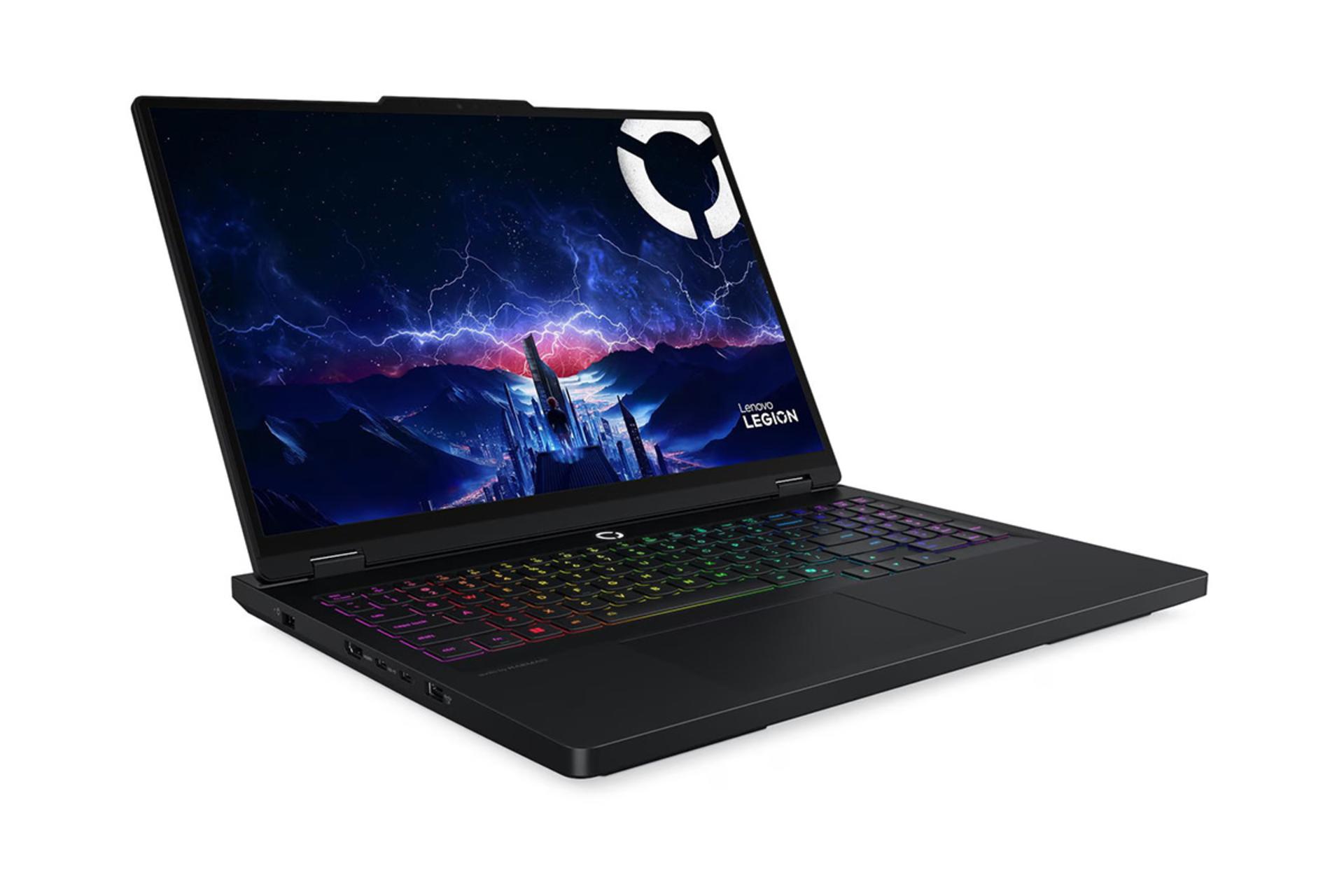 لپ تاپ لنوو Lenovo Legion 5 16IAX10 نمای جلو و چپ