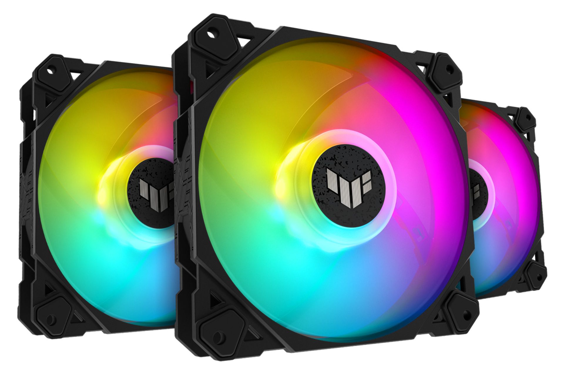 فن کیس ایسوس TUF Gaming TR120 ARGB بسته 3 عددی رنگ مشکی