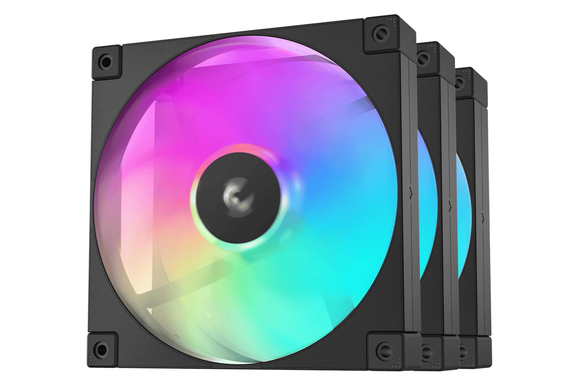 فن کیس دیپ کول FD14 ARGB بسته 3 عددی رنگ مشکی