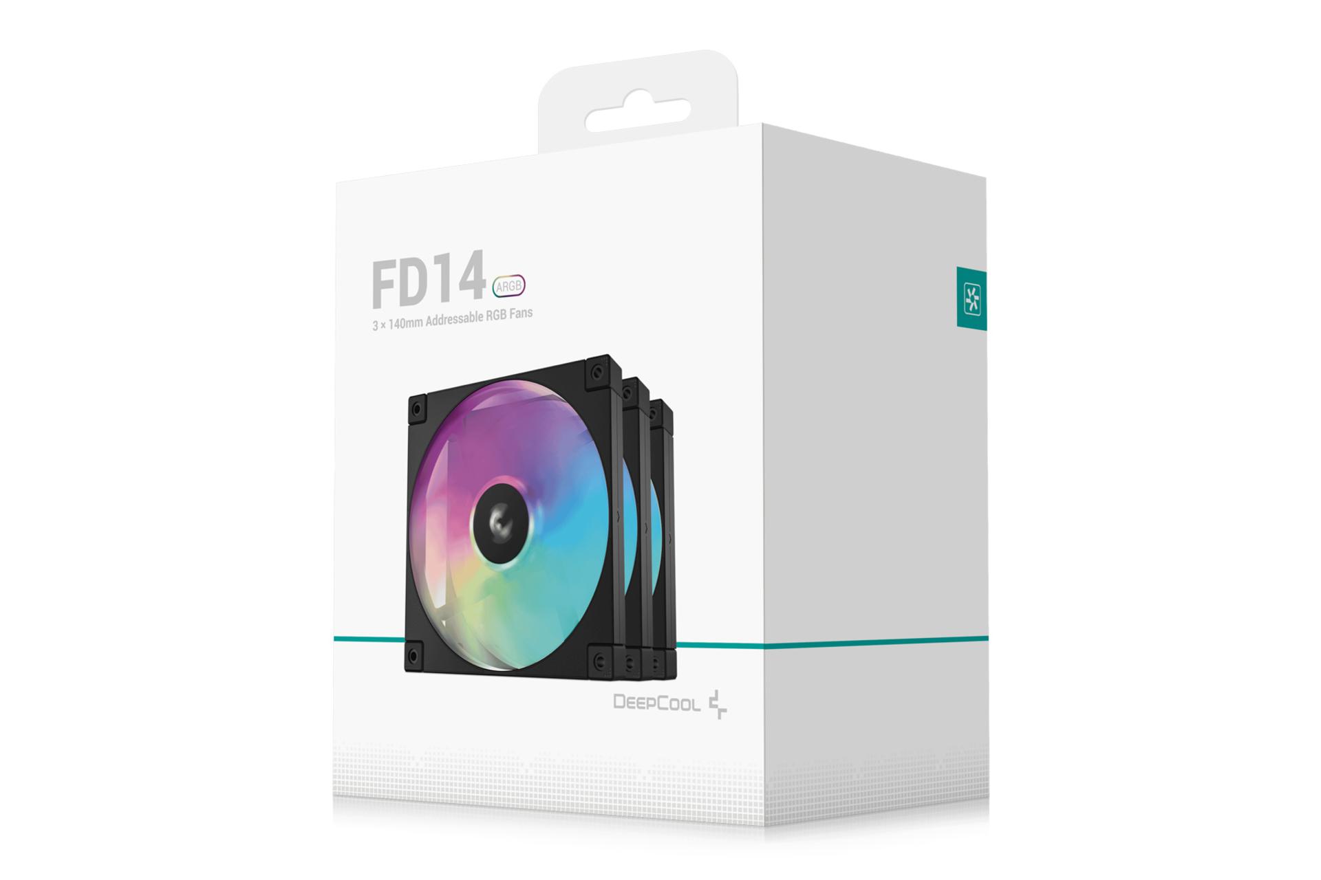 جعبه فن کیس دیپ کول FD14 ARGB بسته 3 عددی