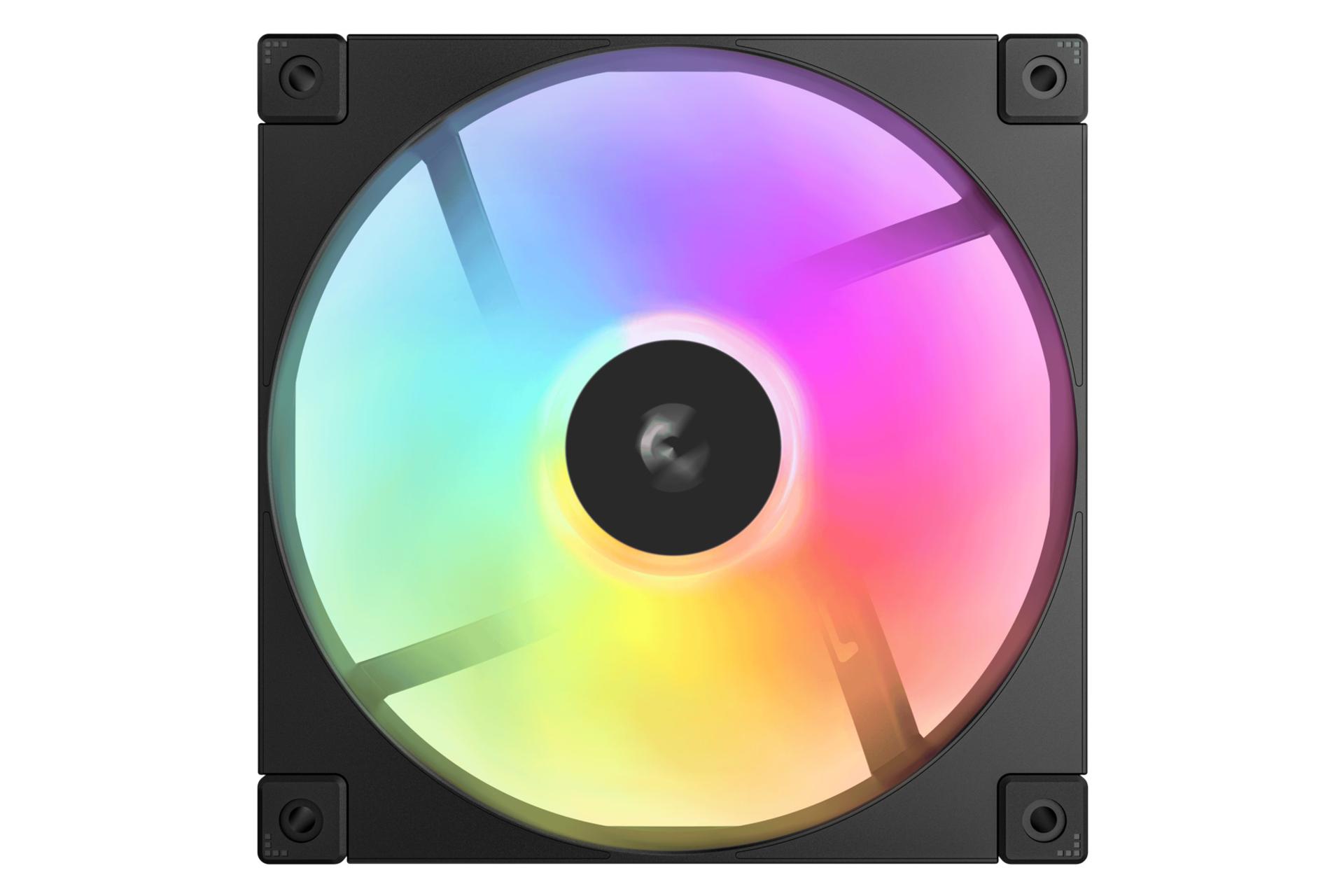 فن کیس دیپ کول FD14 ARGB بسته 3 عددی نمای جلو