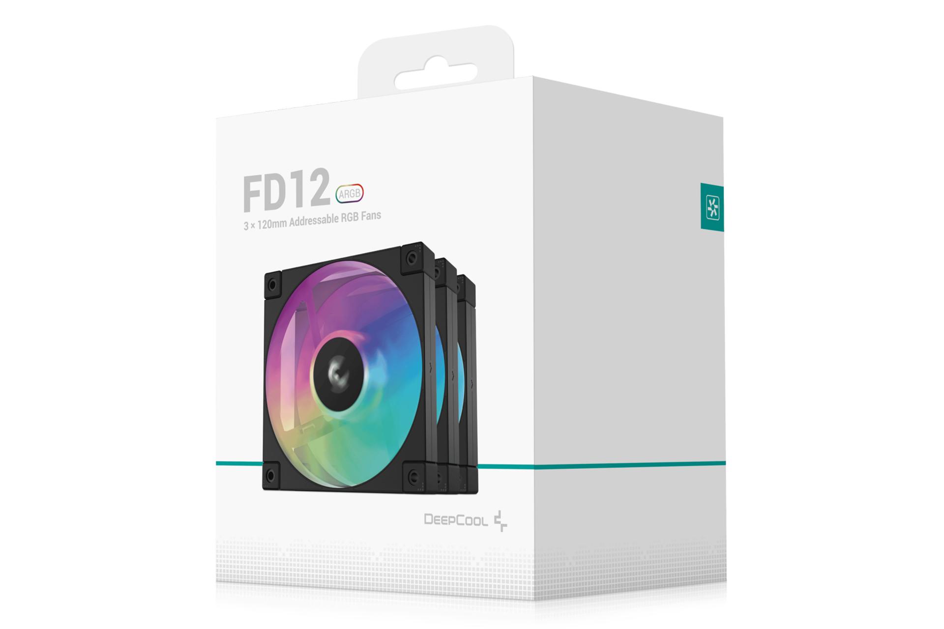 جعبه فن کیس دیپ کول FD12 ARGB بسته 3 عددی