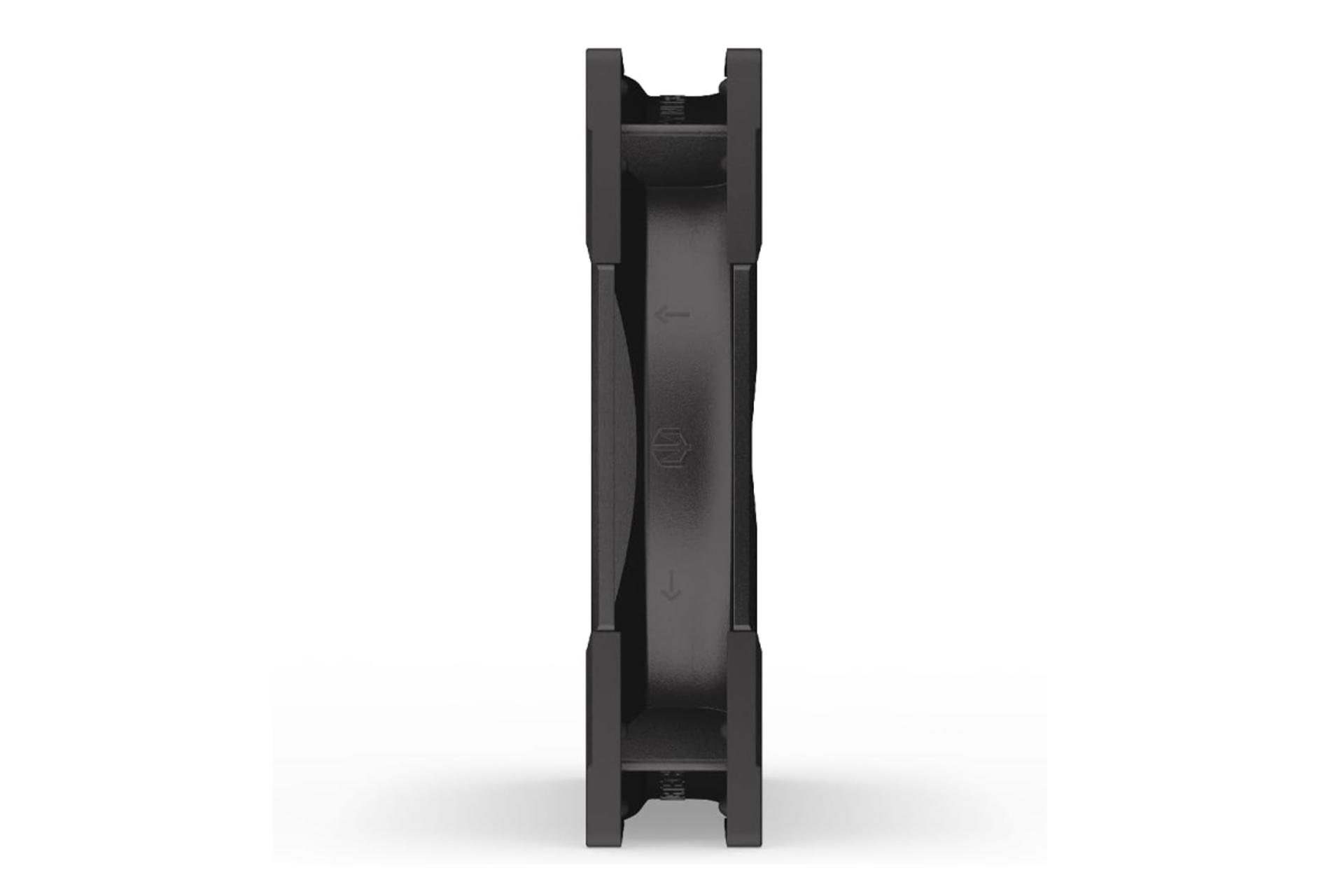 نمای کنار فن کیس اندورفی Fluctus 120 PWM