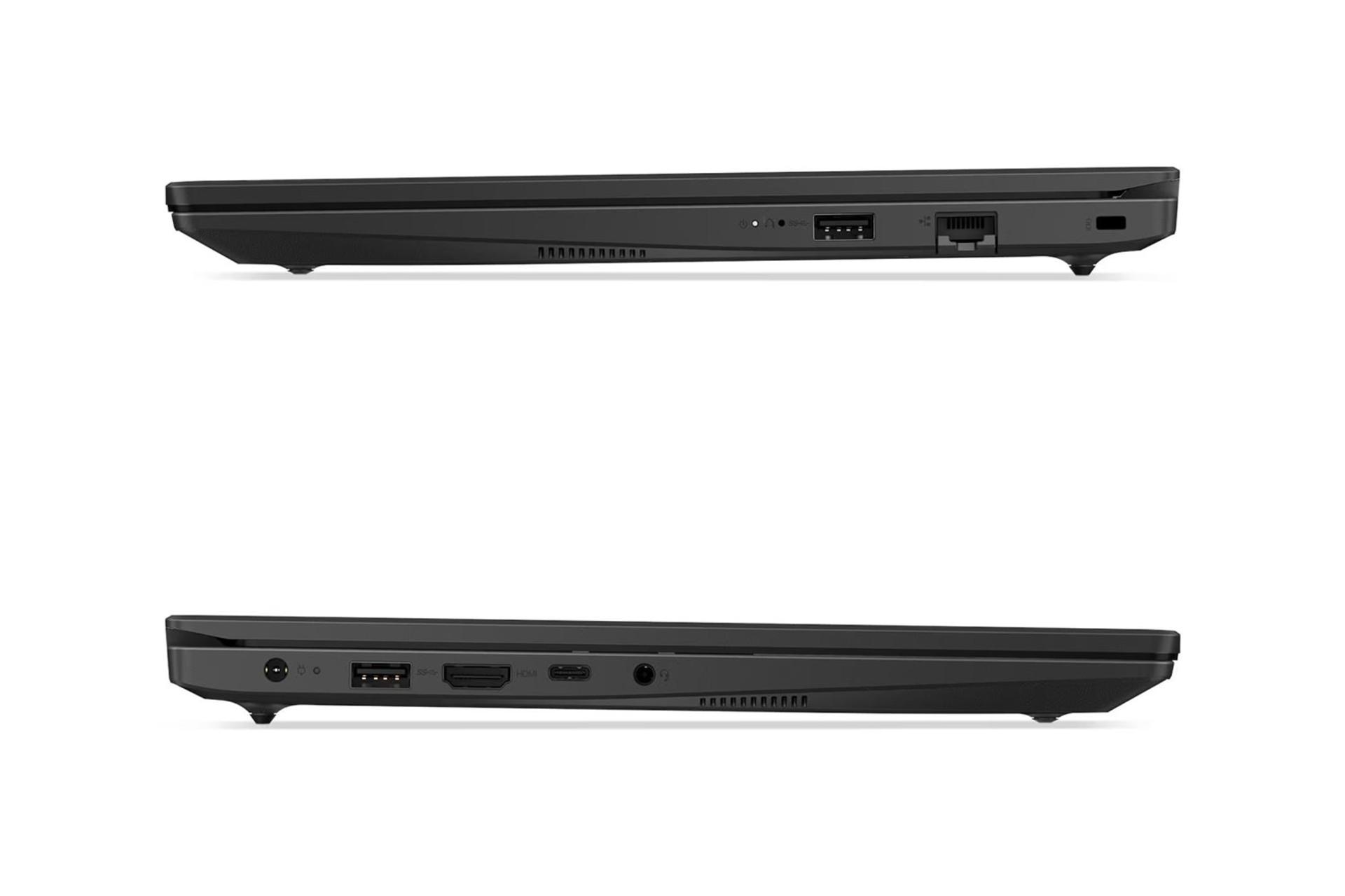 لپ تاپ لنوو Lenovo V14 G5 IRL نمای جانبی و درگاه ها