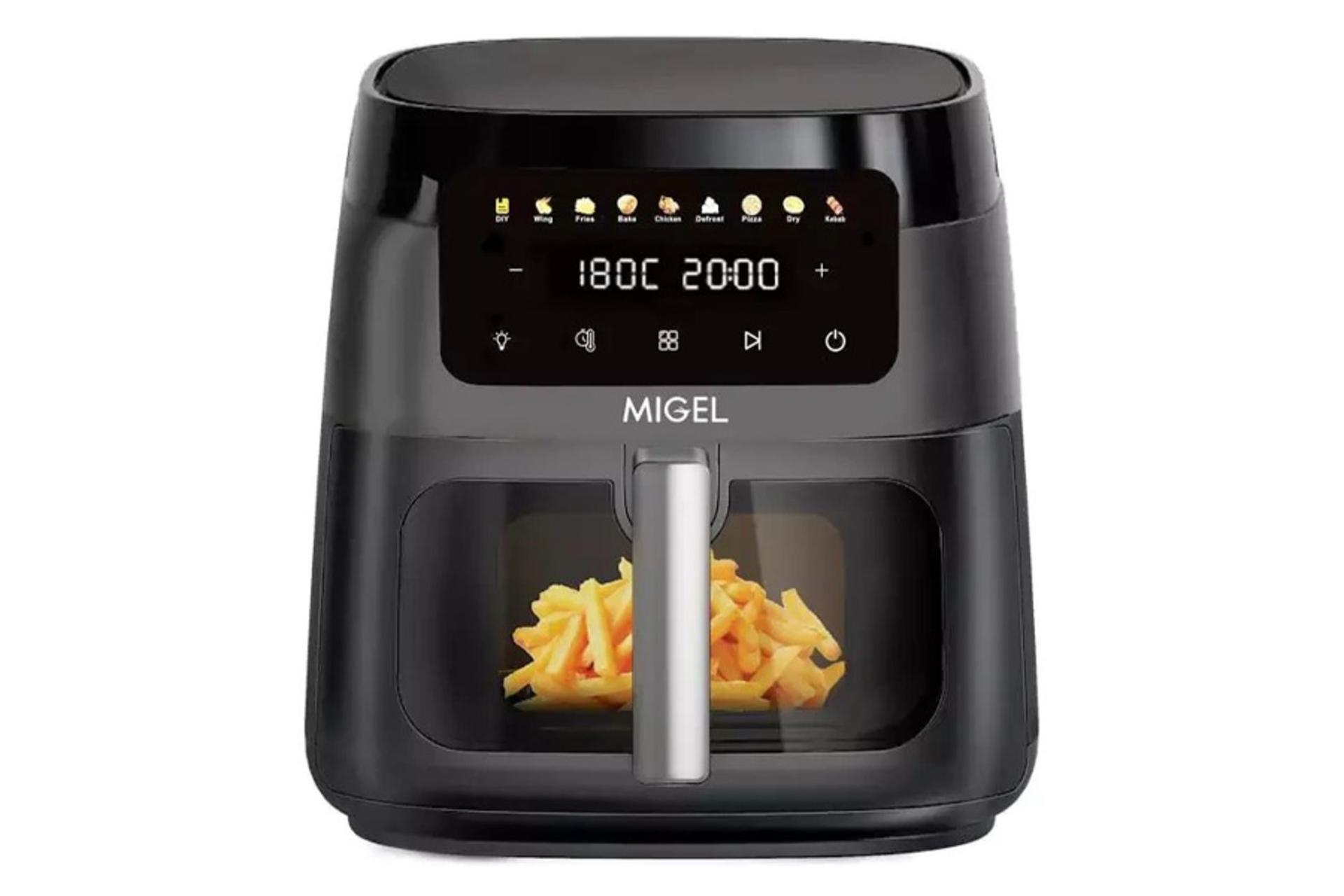 سرخ کن و هواپز میگل GAF 804رنگ مشکی 