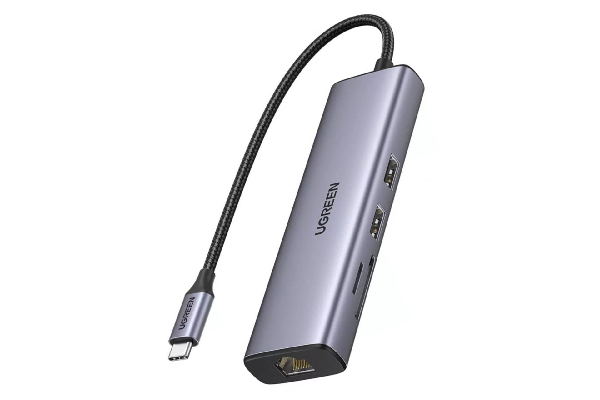 کانکتور هاب USB هاب USB-C یوگرین 7 پورت مدل CM512-90568