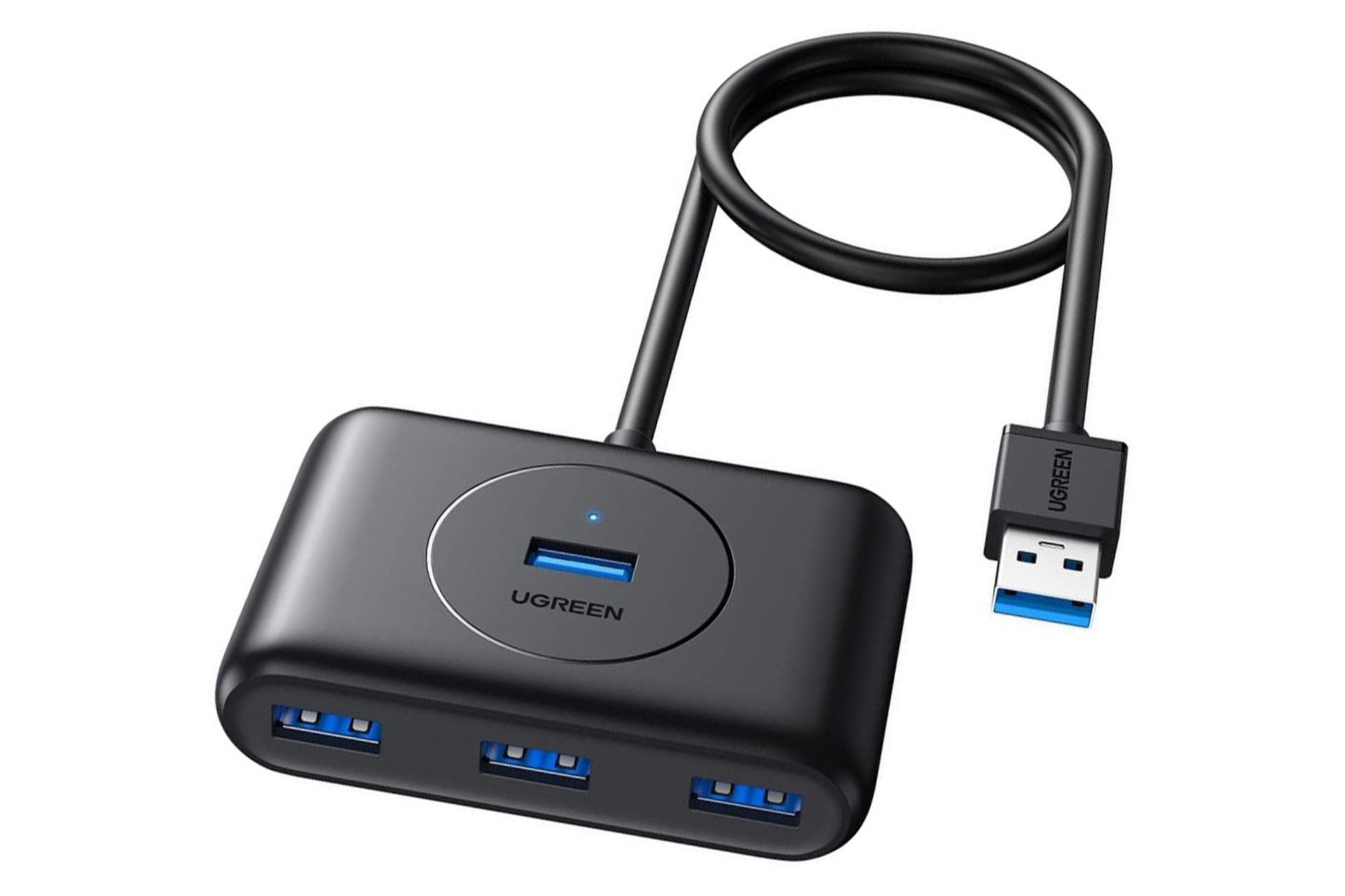 کانکتور هاب USB هاب USB-A یوگرین 4 پورت مدل 40850-CR113